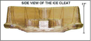 LOM Model of Ice Cleat