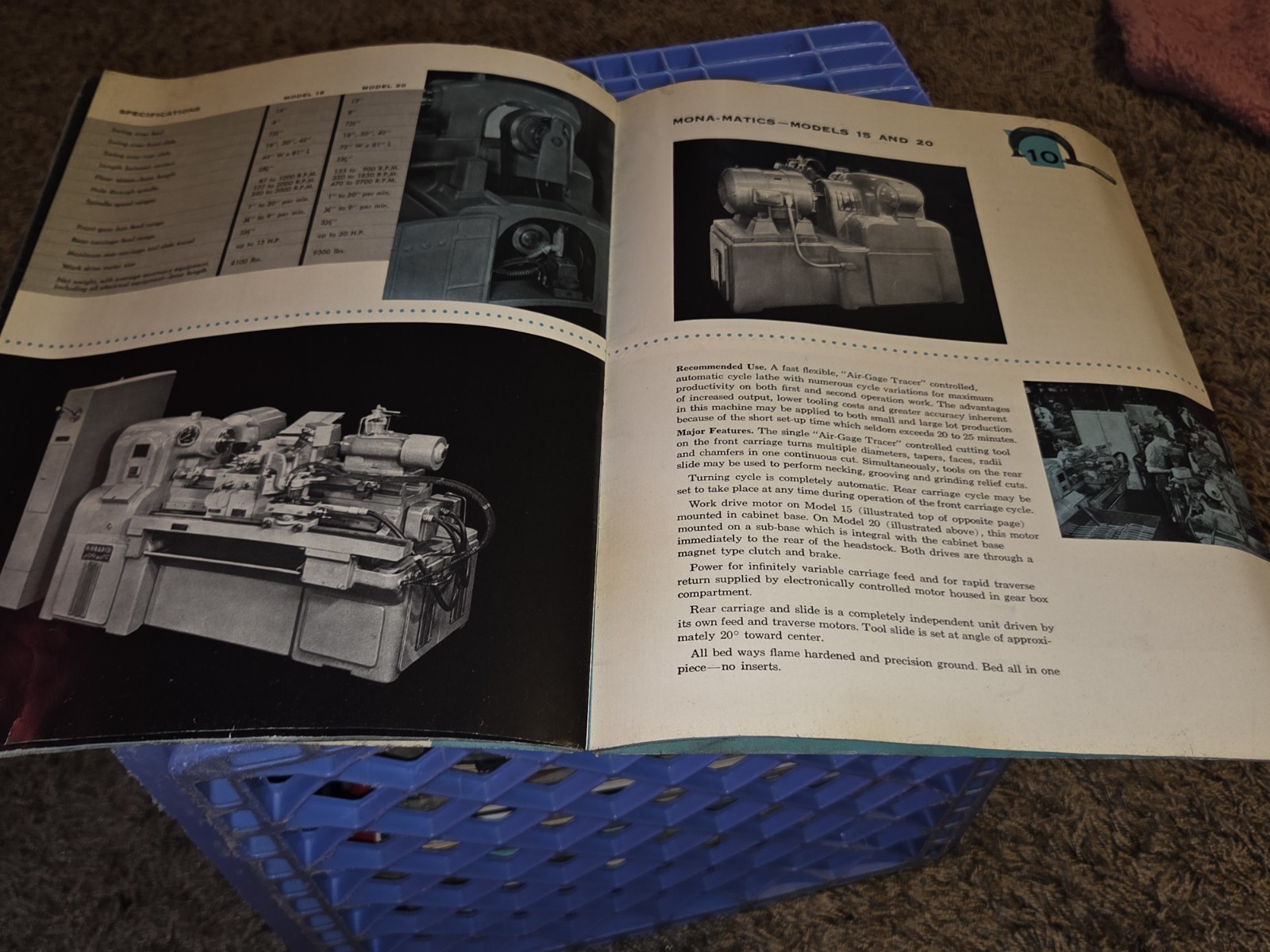 Monarch Machine Tool Co OH Catalog Turning MACHINIST Industrial Specs Sales Book