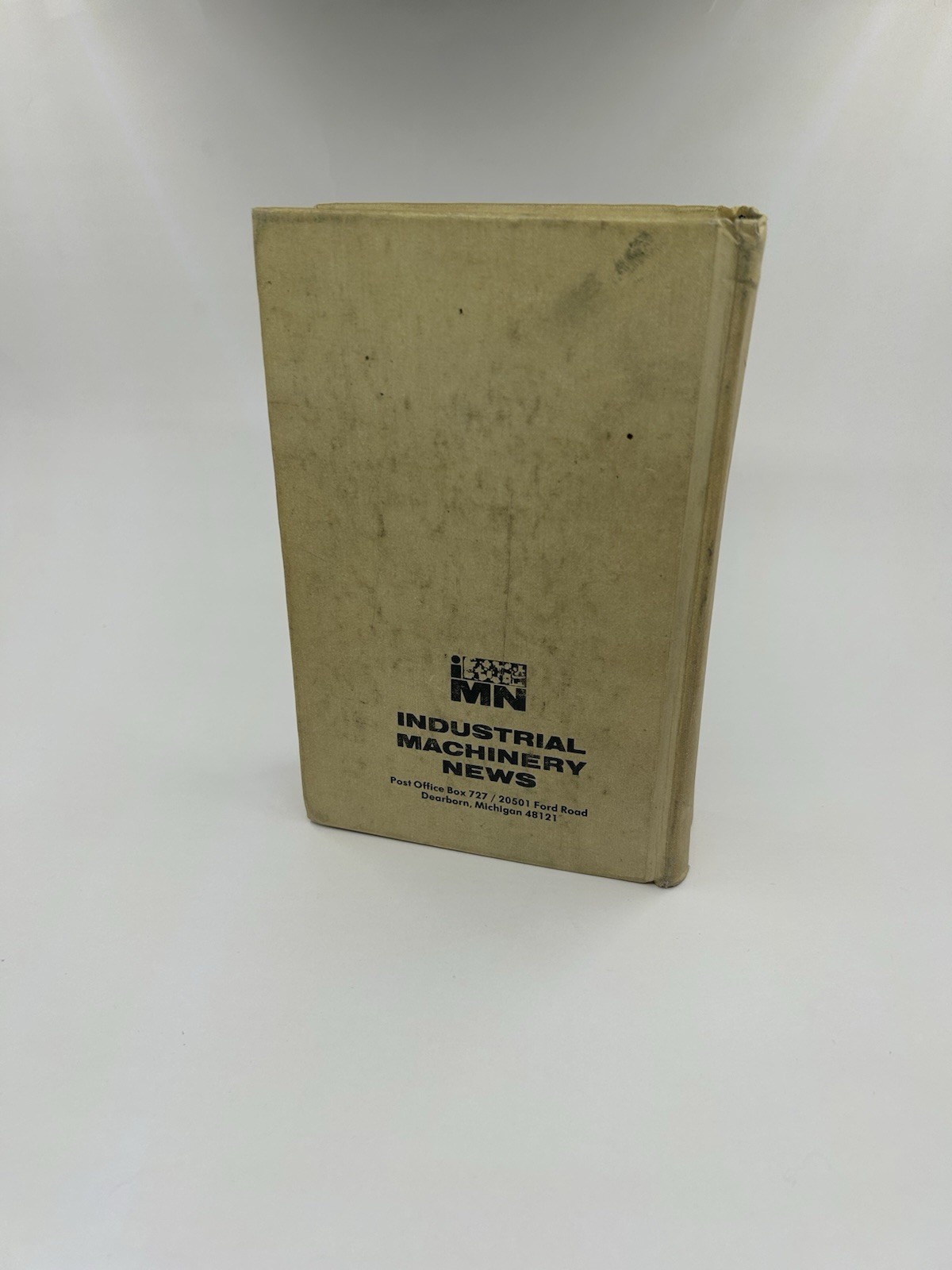 Serial Number Reference Book Metalworking Machinery 5th Ed 1973-74 Vintage