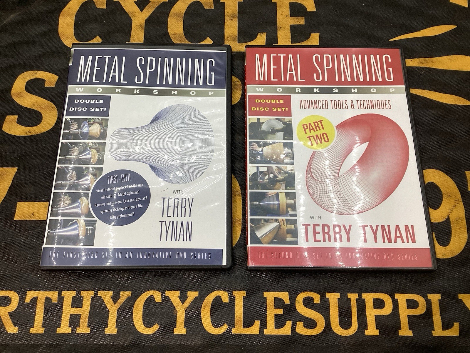 METAL FABRICATION TRAINING VHS DVD & BOOK LOT WELDING SHAPING SPINNING CHOPPING