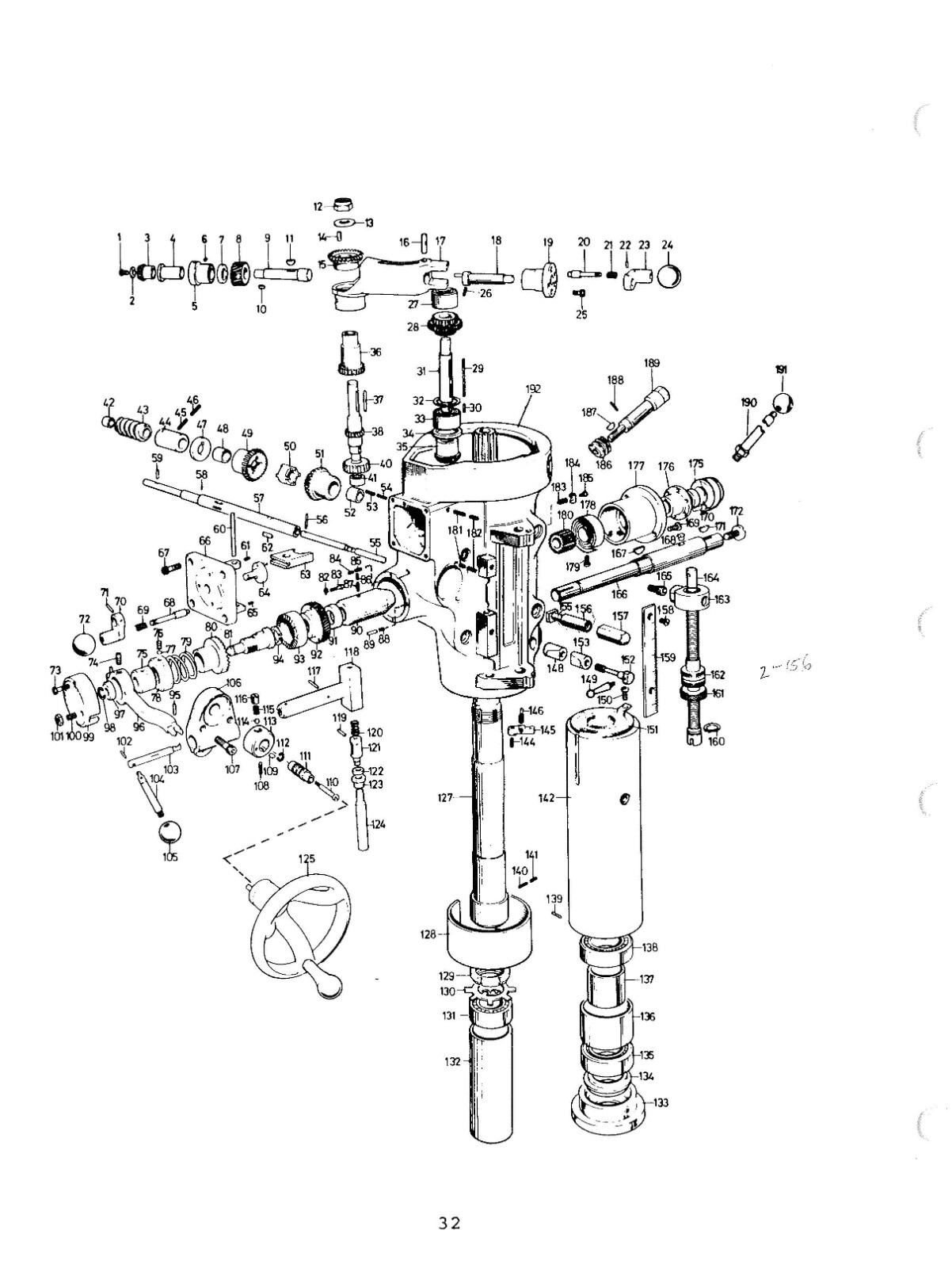 Operator & Maintenance Manual Fits Bridgeport Series 1 Milling Machines – Print