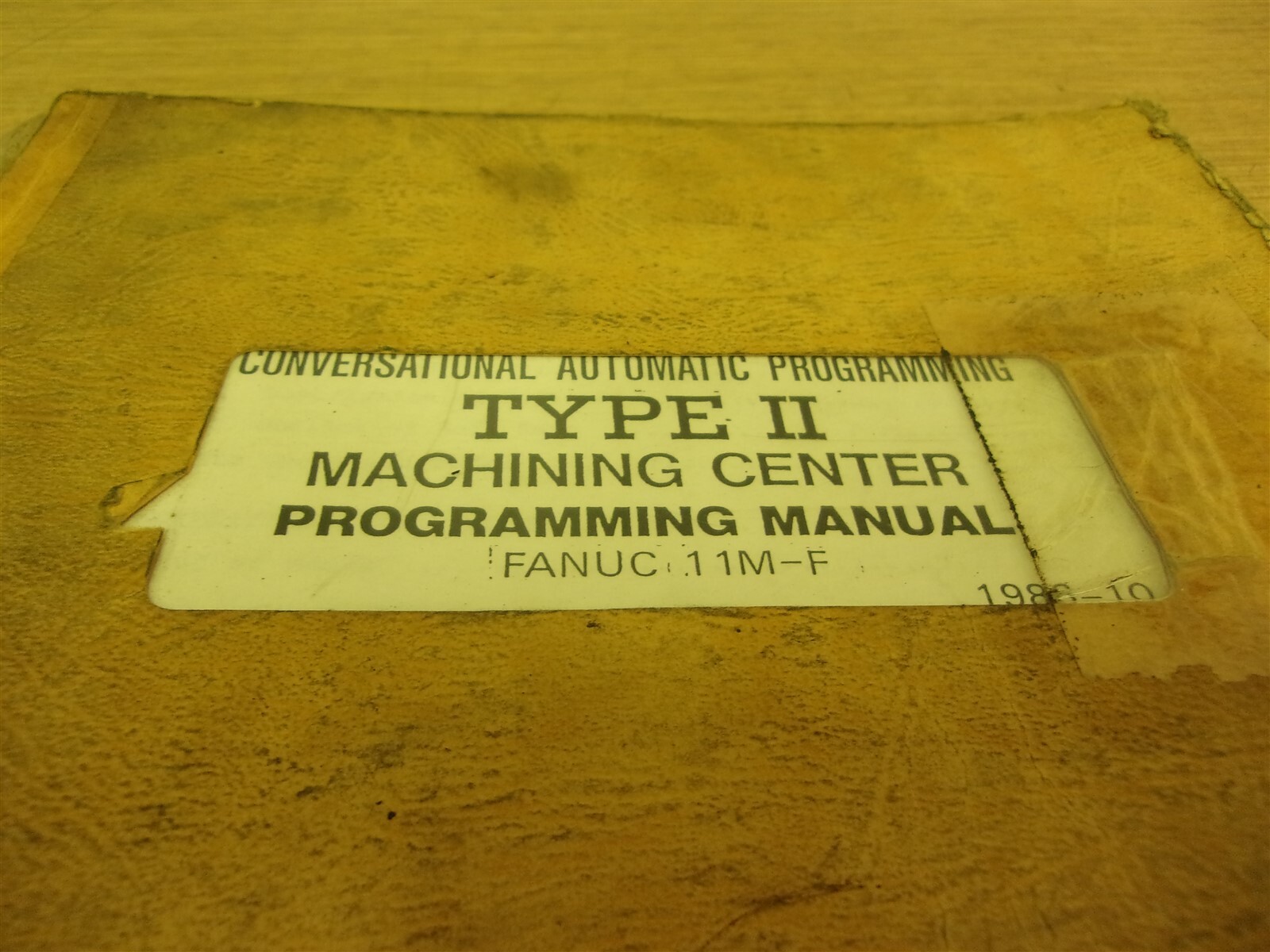 Hitachi Seiki Conversational Automatic Programing Manual Type II Fanuc 11M-F