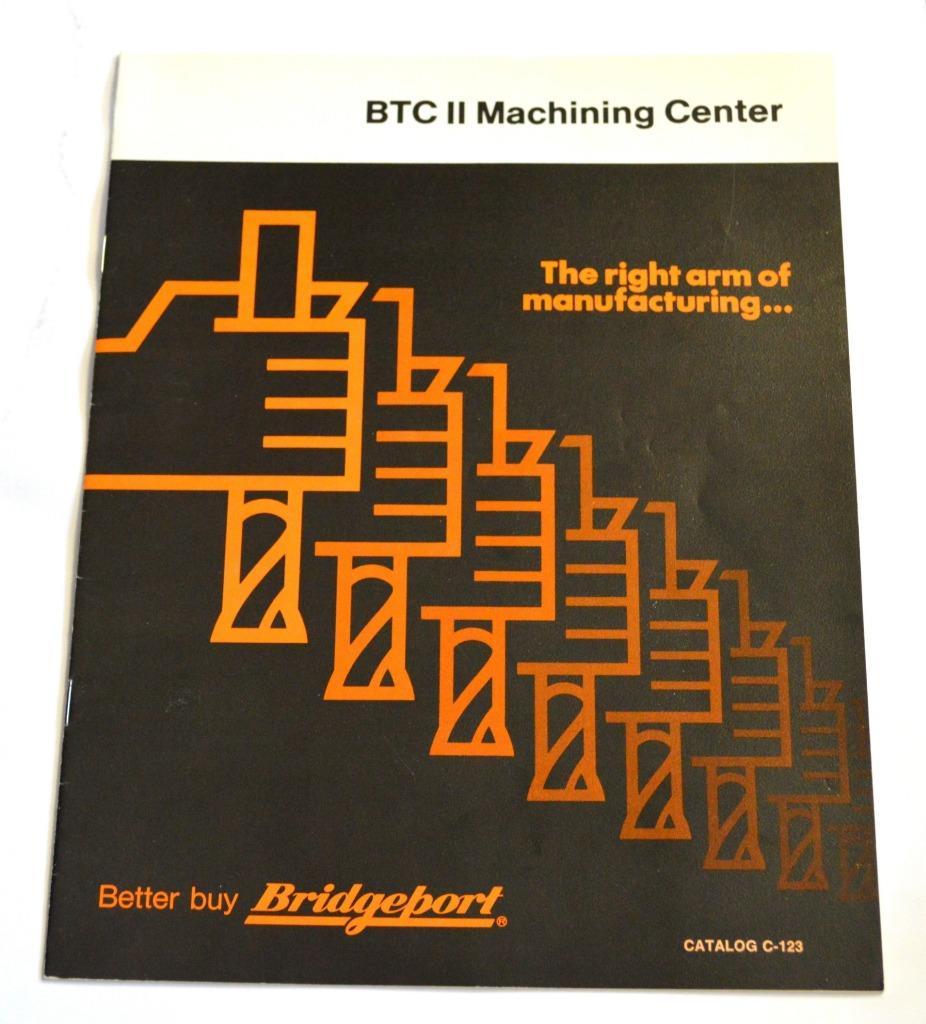 BRIDGEPORT C-123 BTC II MACHINE BROCHURE