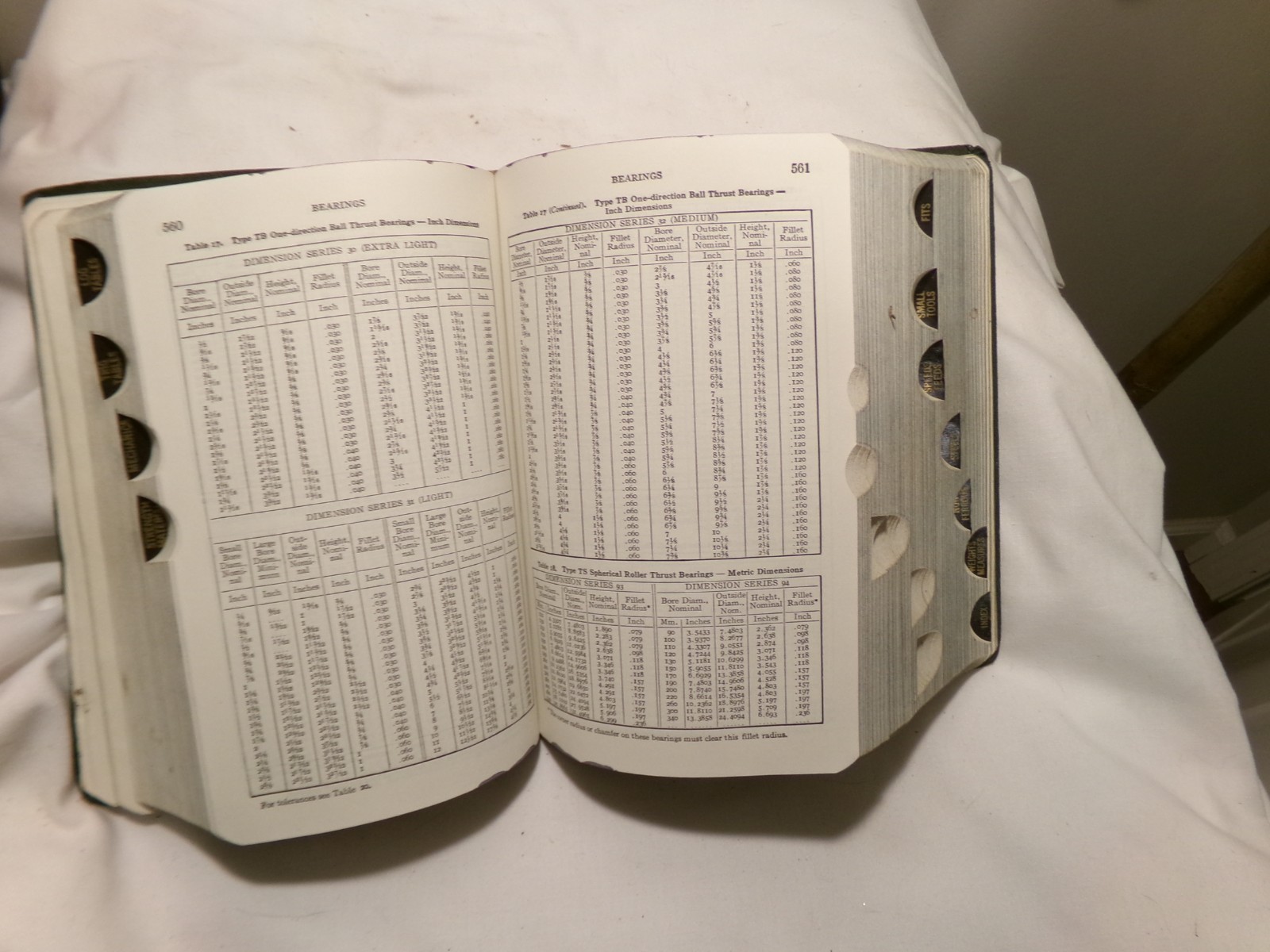 1964 Machinery’s Handbook Seventeenth Edition book