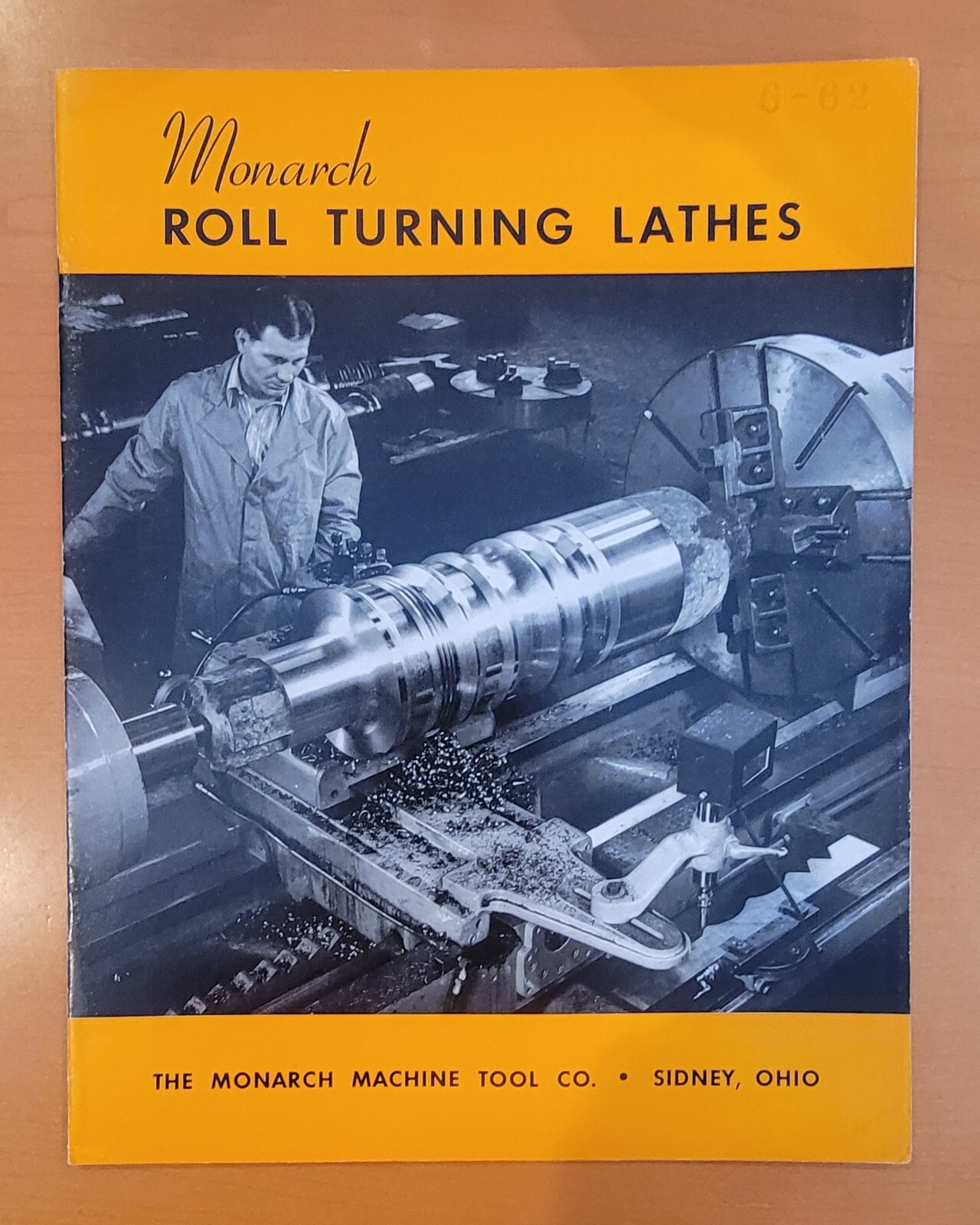 Monarch Machine Tool Roll Turning Lathes Catalog for Steel Mill Rolling Rolls