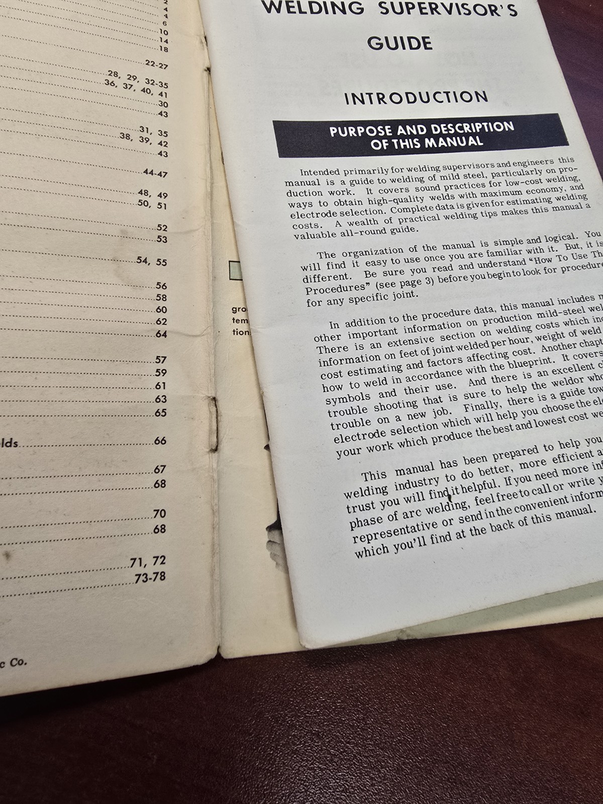 Lincoln Electric Co. Welding Guide Nov 1963 (1964 Printing)