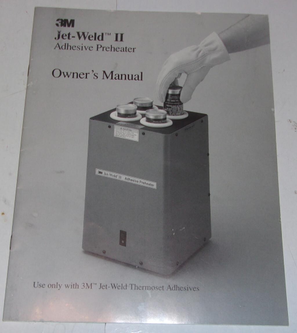 3M Jet-Weld II Owner’s Manual – Used