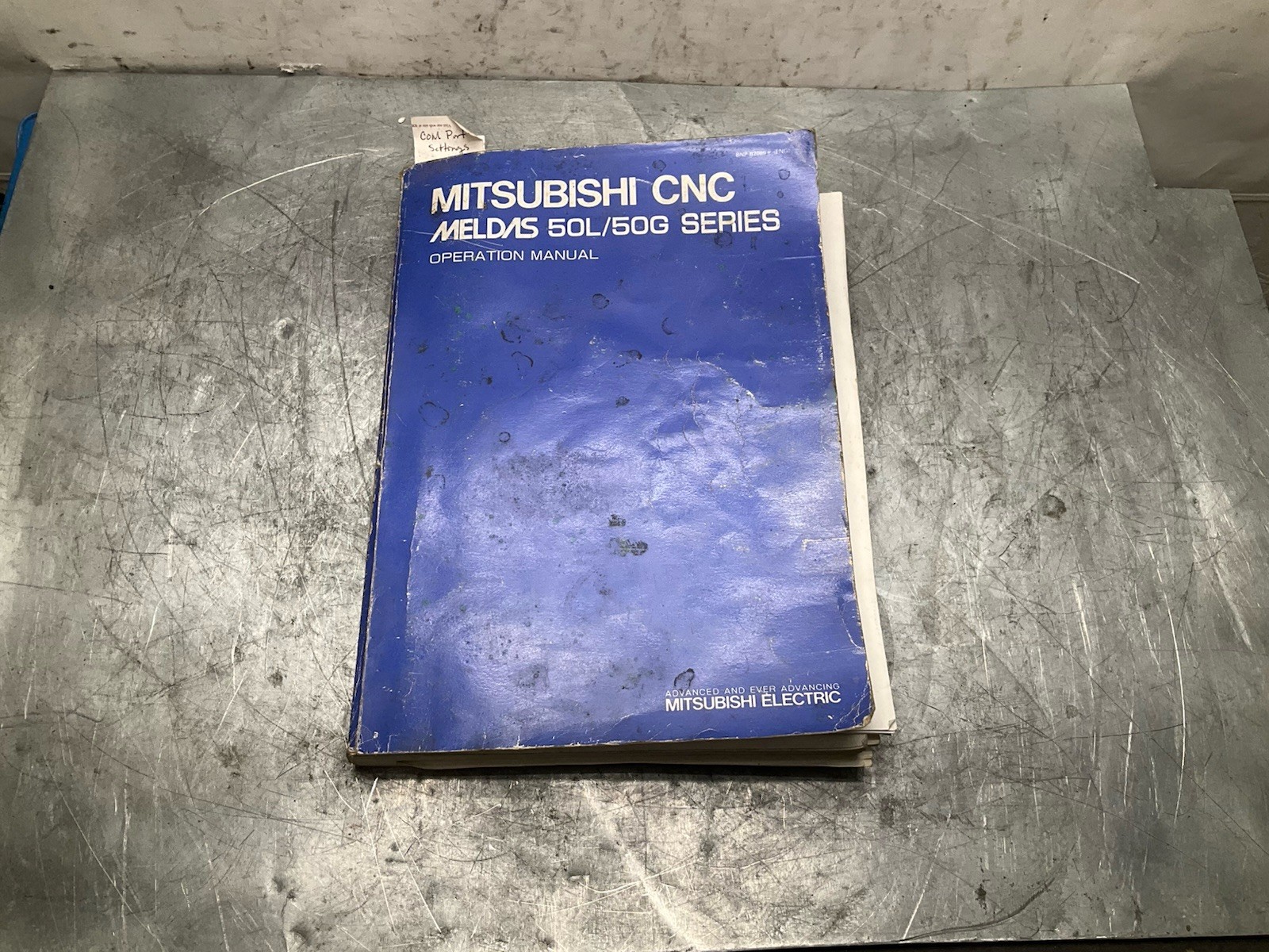 Mitsubishi CNC Meldas 50L 50G Series Operator Manual