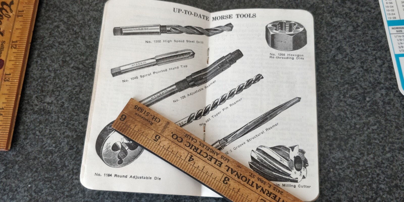 EARLY 1935 !! Morse Machinist’s Practical Guide Twist Drill & Machine