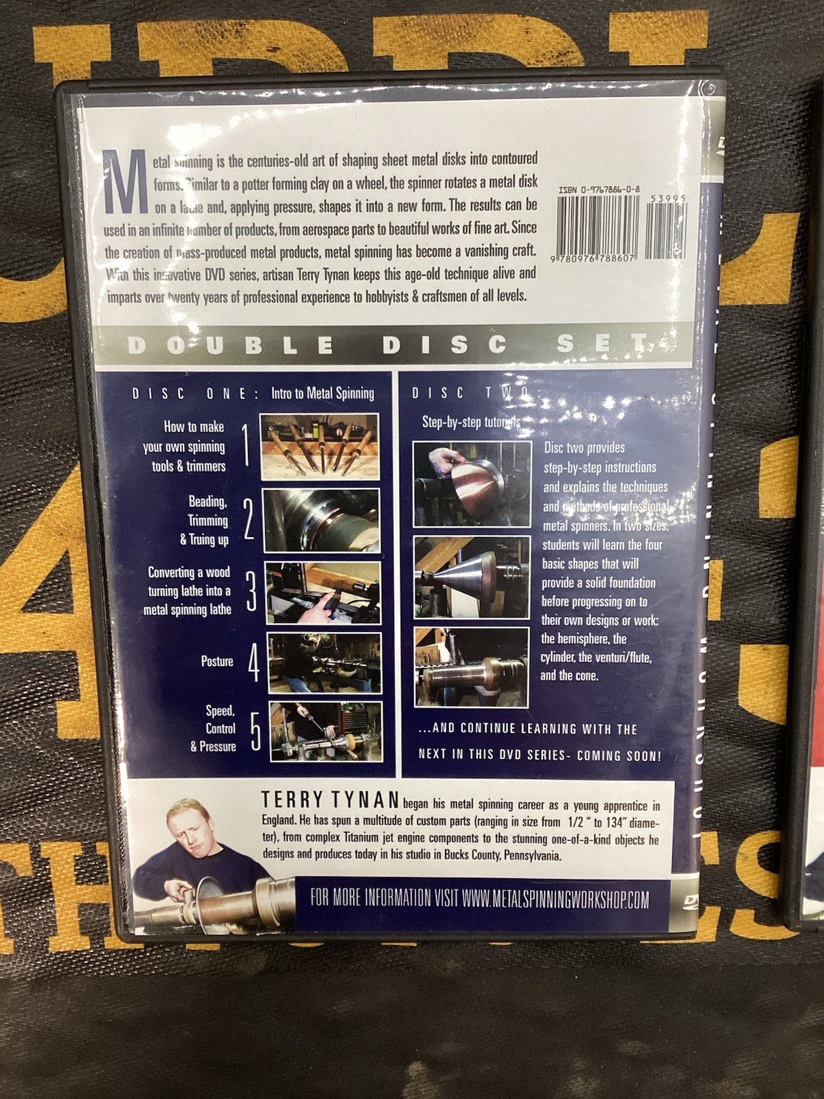 METAL FABRICATION TRAINING VHS DVD & BOOK LOT WELDING SHAPING SPINNING CHOPPING