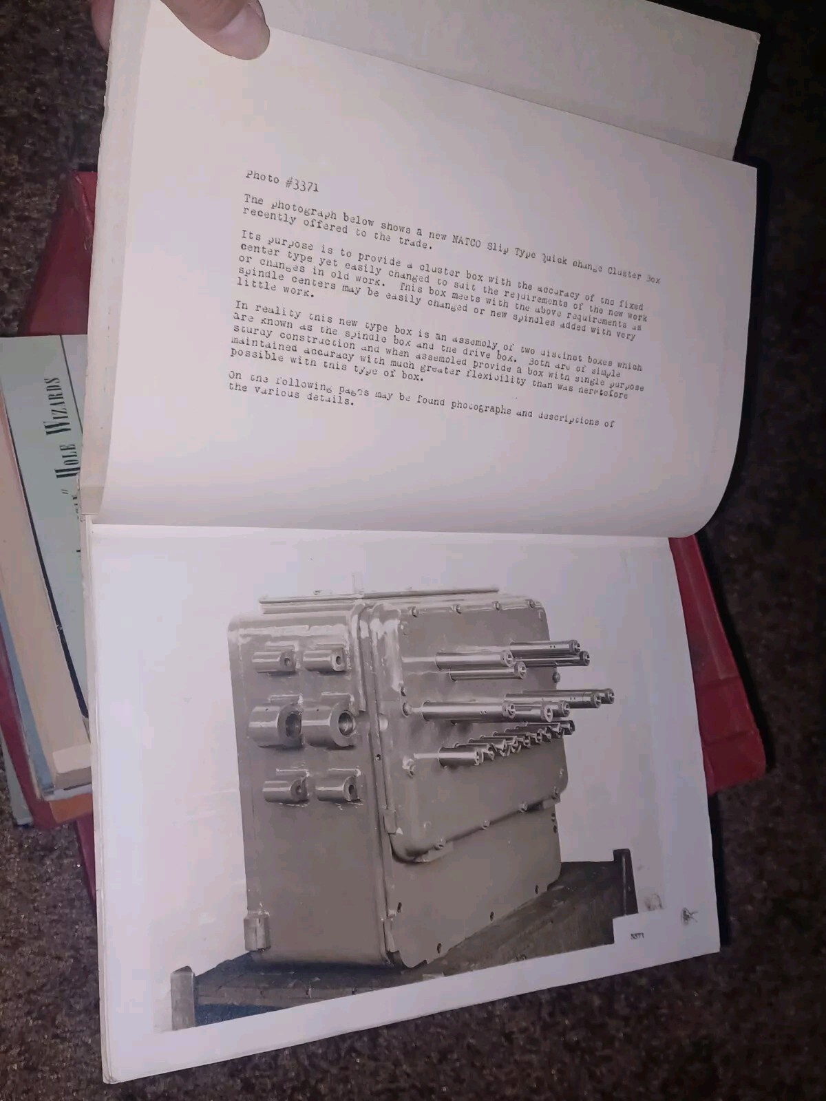 NATCO NATIONAL AUTOMATIC TOOL CO QUICK CHANGE BOX BOOK W PHOTOS Drilling Tapping