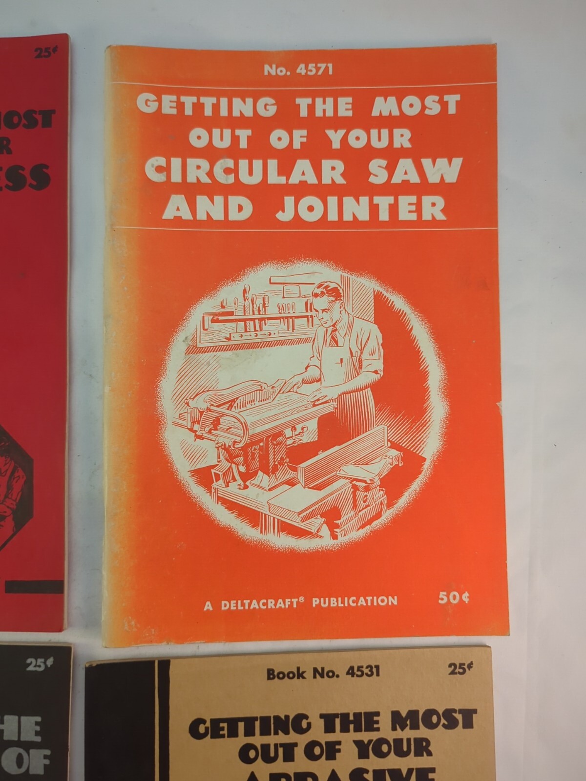 1935 – 1949 Lot of 4 Vintage Delta “Getting The Most Out Of Your” handbooks