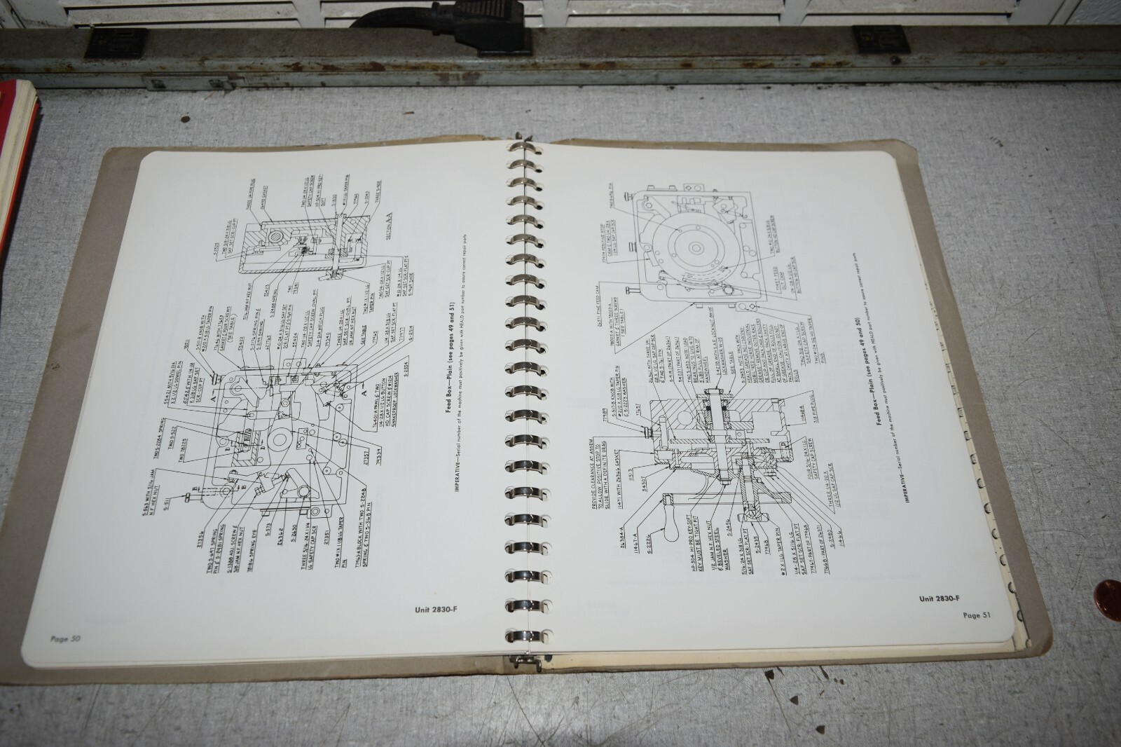 Heald Model 171 Internal Grinding Machines Instruction Repair Parts Manual