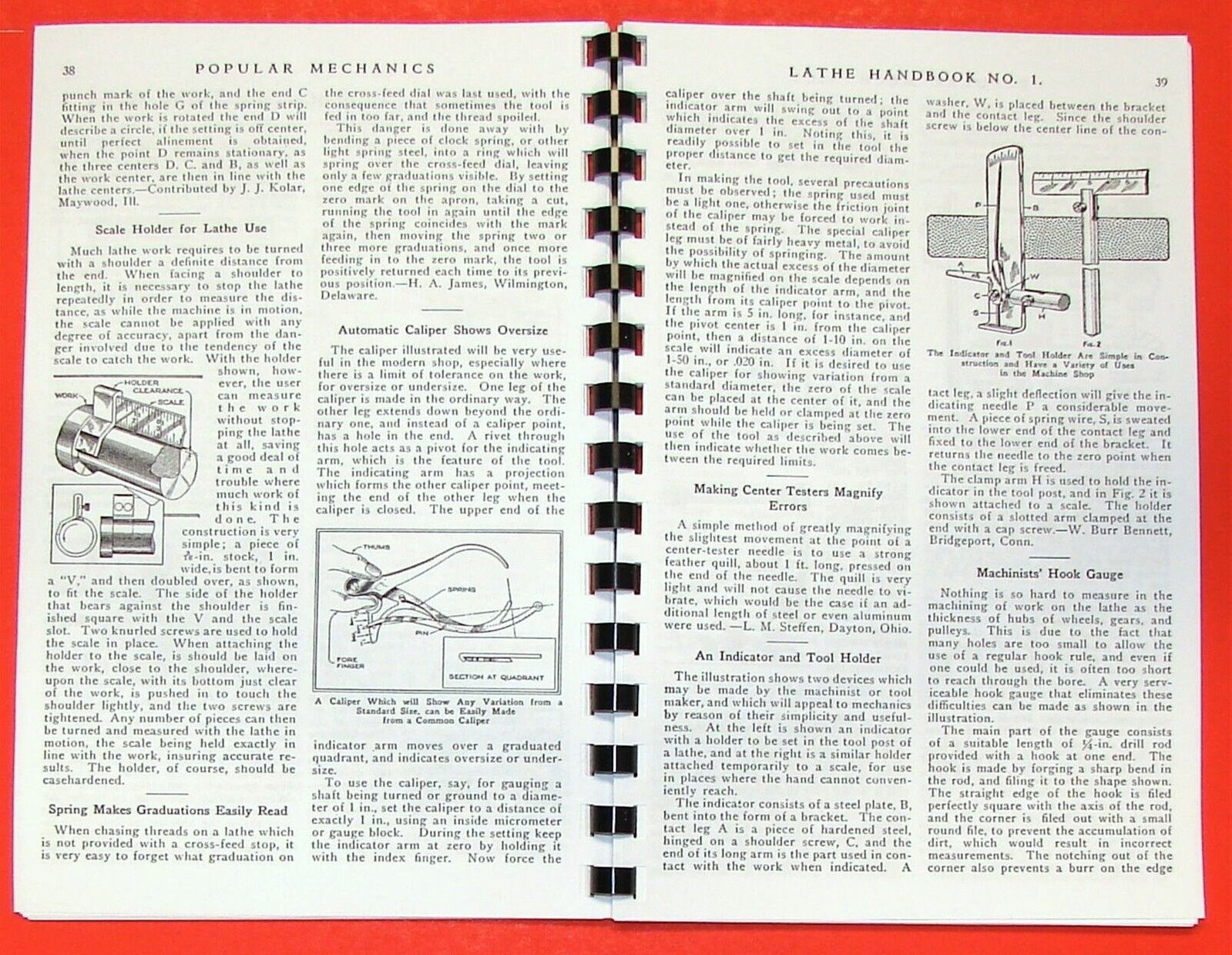 Popular Mechanics Metal Lathe Handbook No. 1 0507