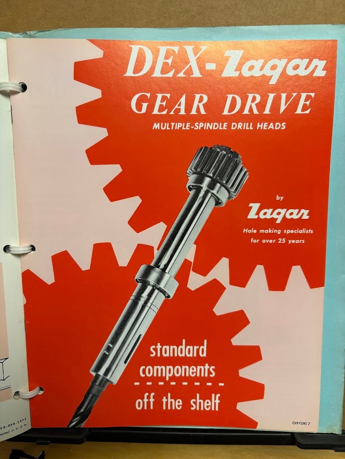 Vtg Zagar Inc Machine Tool Catalog 1966 Brochure Lot Drilling Tapping Jig Collet