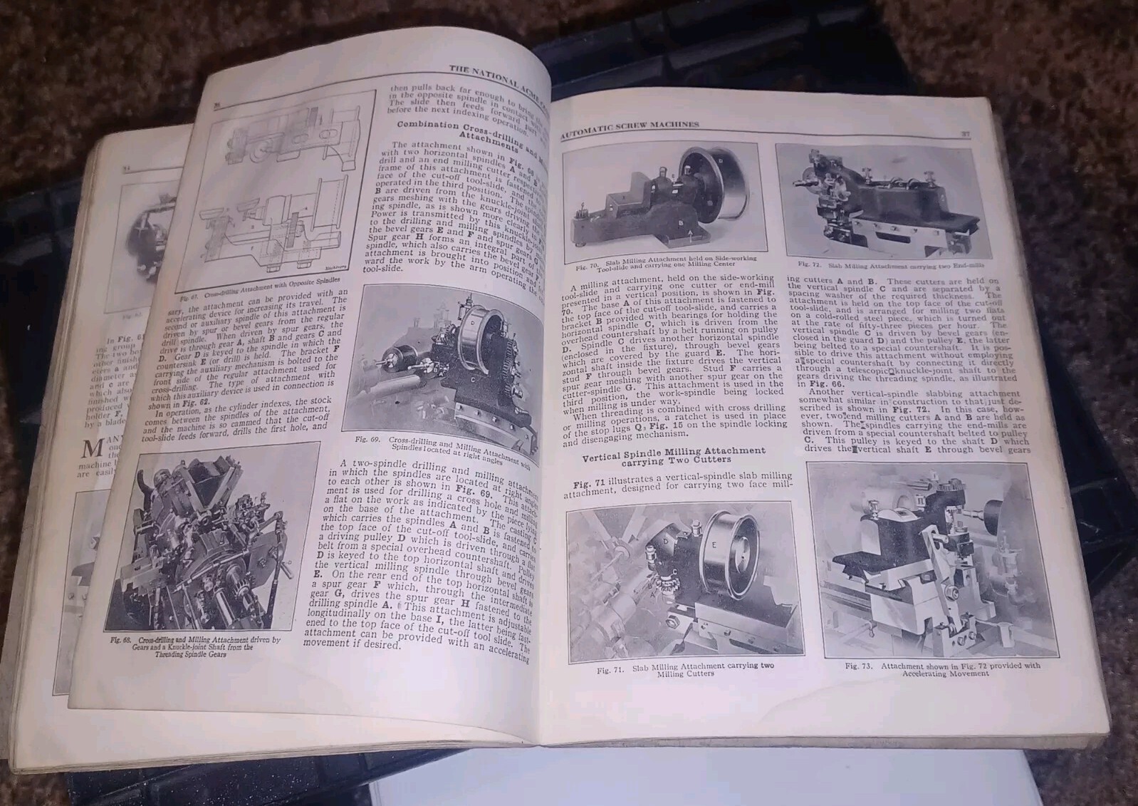 1912-1913 NAMCO National Acme Co AUTOMATIC MULTIPLE SPINDLE SCREW MACHINES BOOK