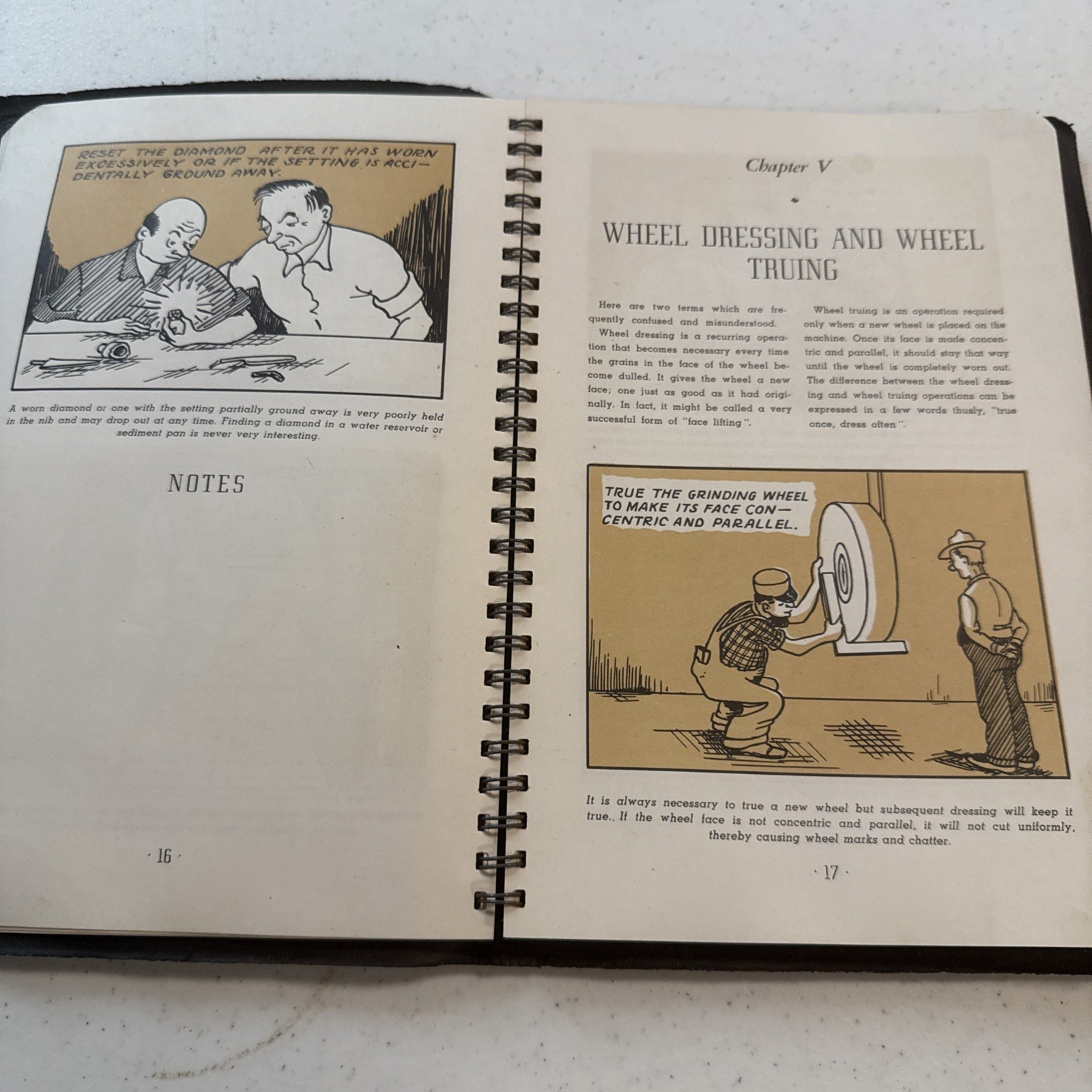 Landis Tool Instructions Parts Manual Grinding Precision Grinders Vintage 1942