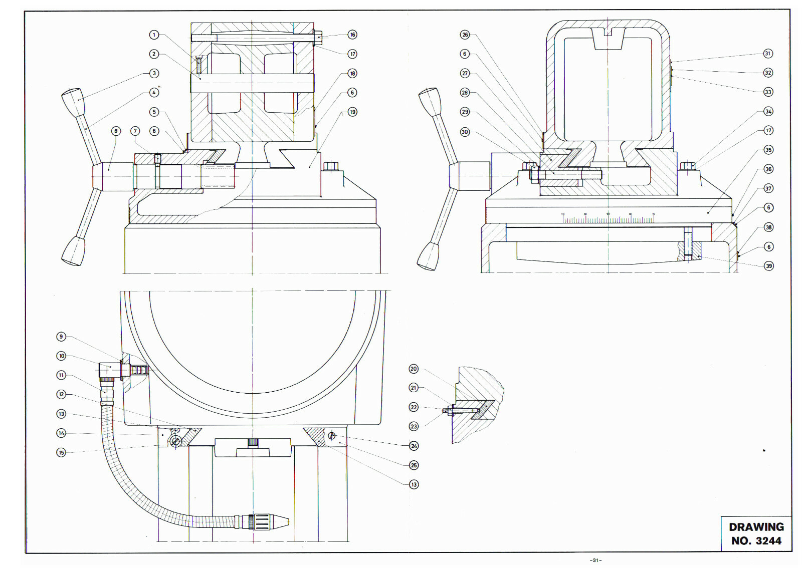 Republic-Lagun FT-1, FT-2, FT-3 Milling Machine Op, Maint, & Parts Manual #1543