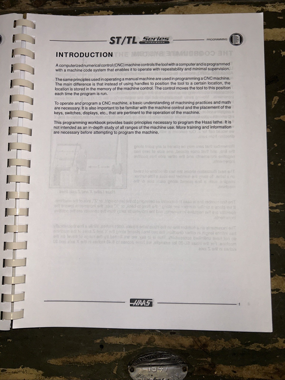 HAAS Automation Inc. Lathe Series Programming Workbook 2015 F11