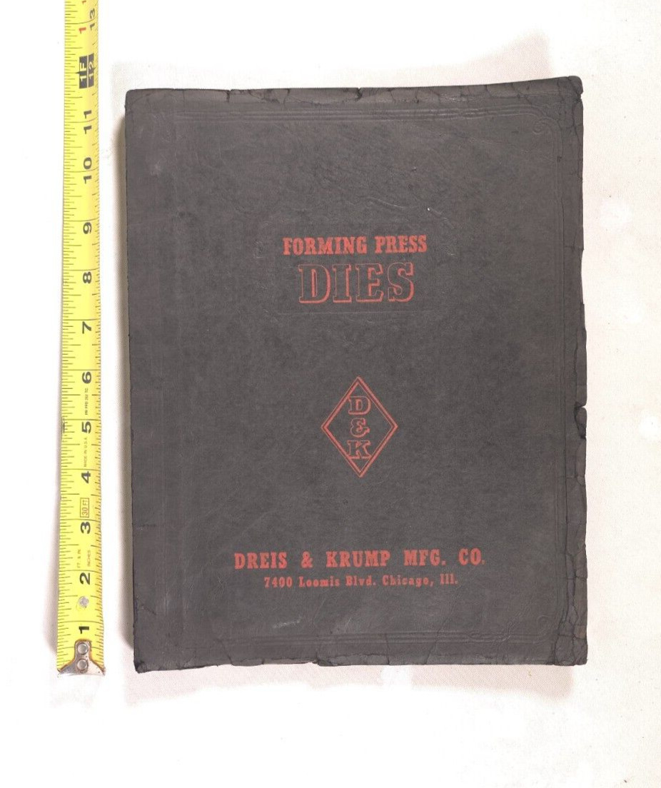 FORMING PRESS DIES DREIS & KRUMP