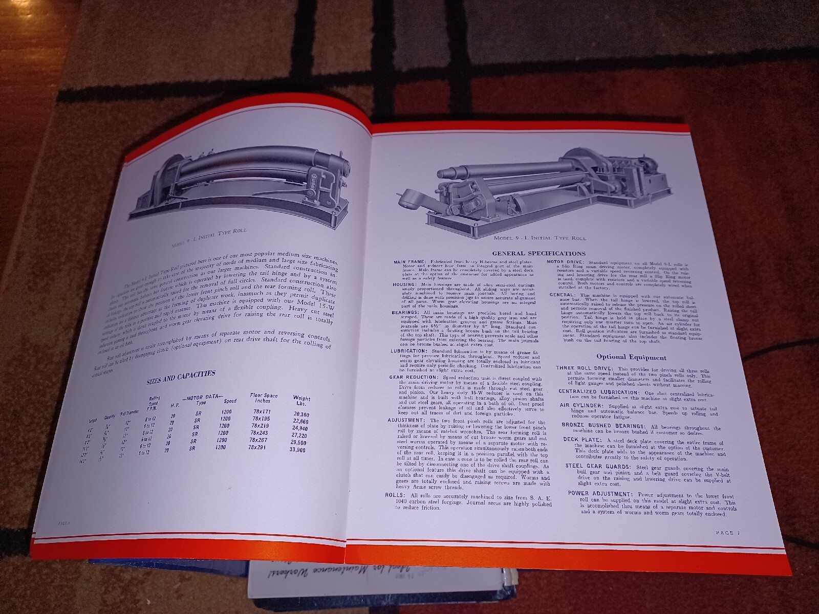 Webb Corporation PLATE BENDING ROLLS industrial Machinist Tools Book Catalog #55