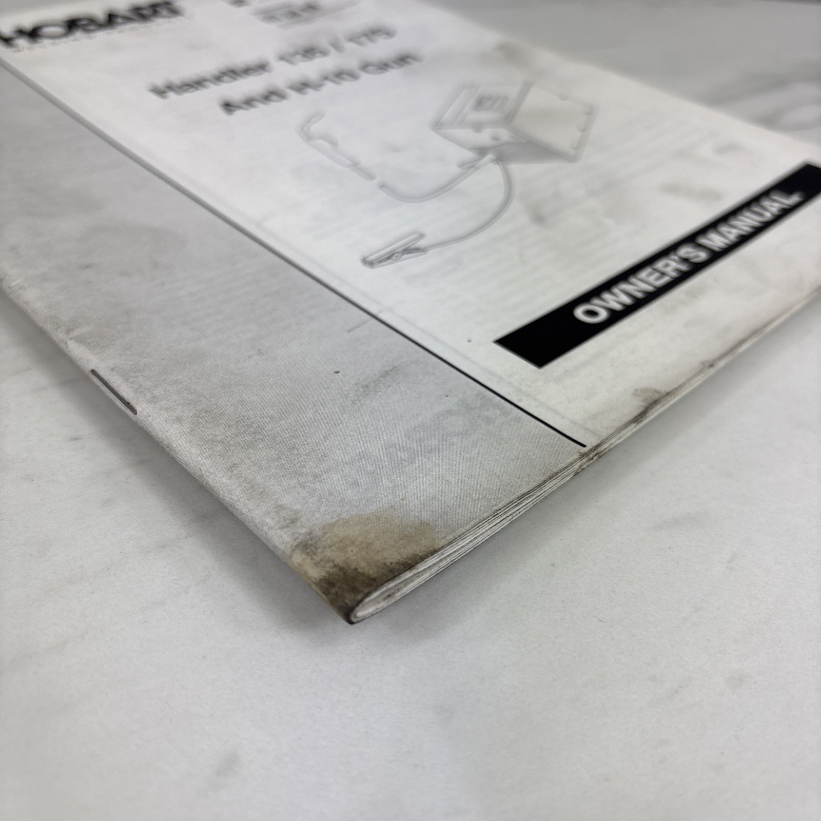 Hobart Welding Handler 135/175 & H-10 Gun Owner’s Operators Manual OM -944