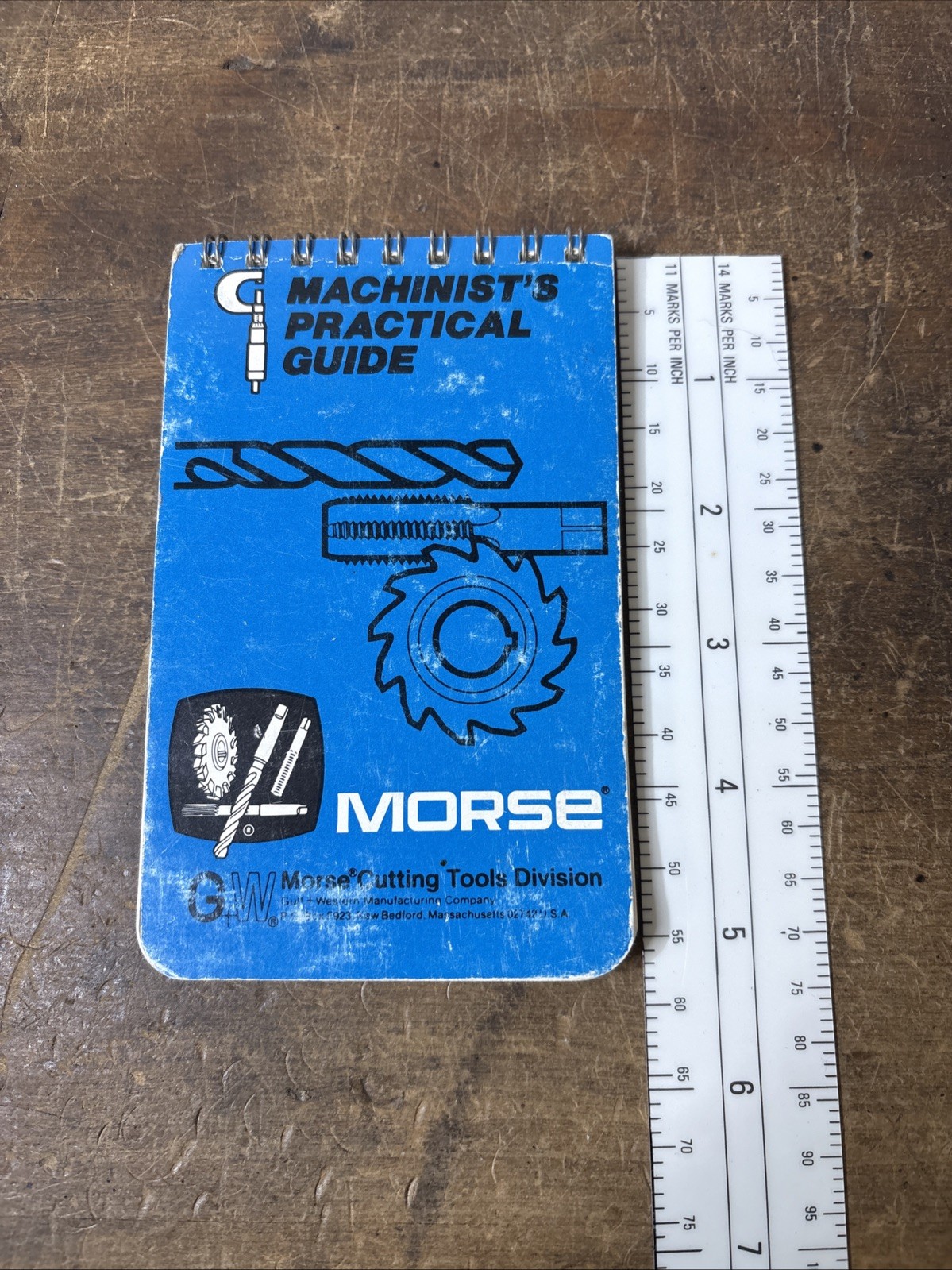 Morse Machinist’s Practical Guide Pocket Manual Handbook Toolbox Morse 1979