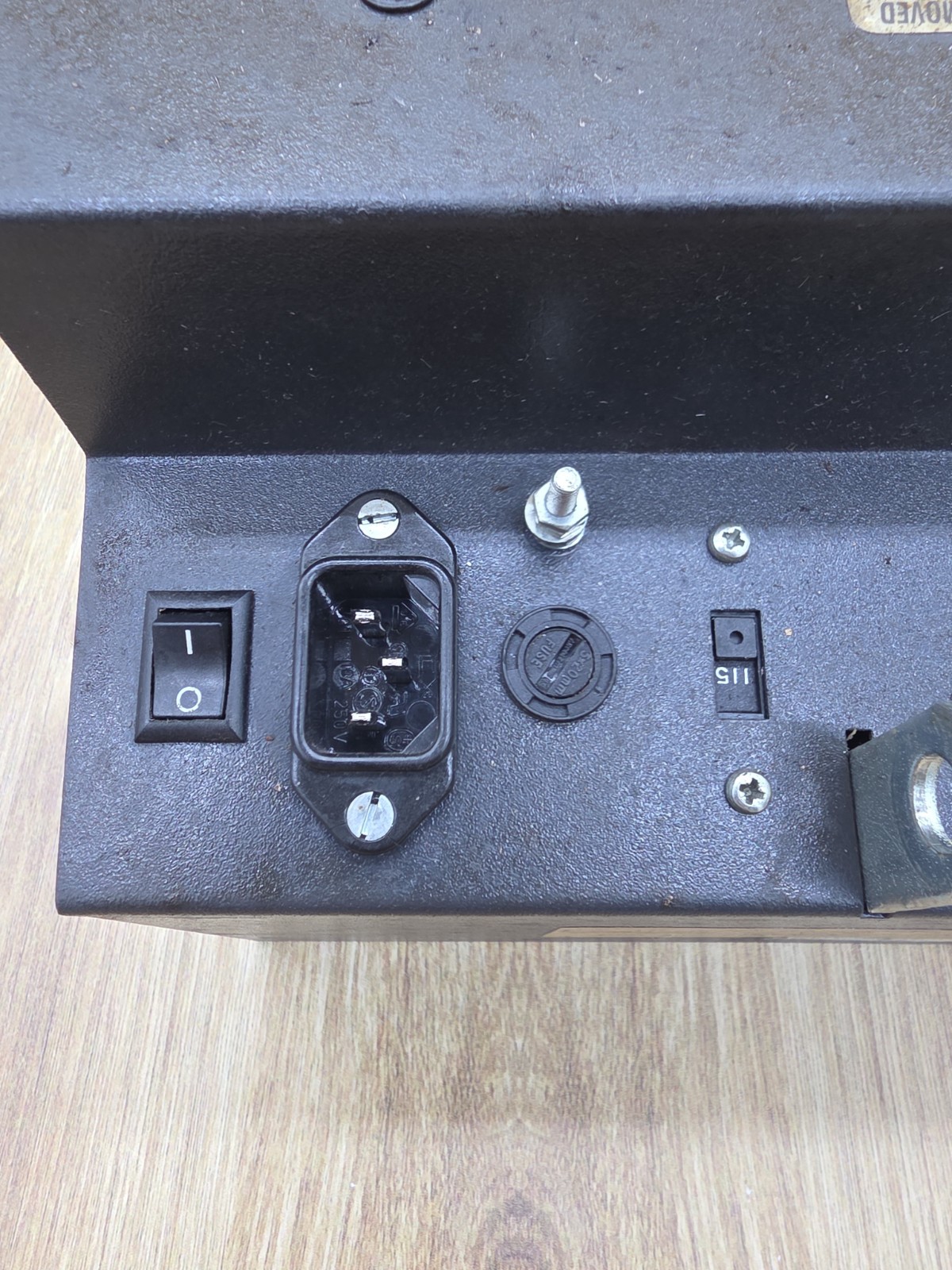 Newall Sapphire DRO Unit Powers On + 7 Spherosyn Microsyn Reader Heads Lot As Is