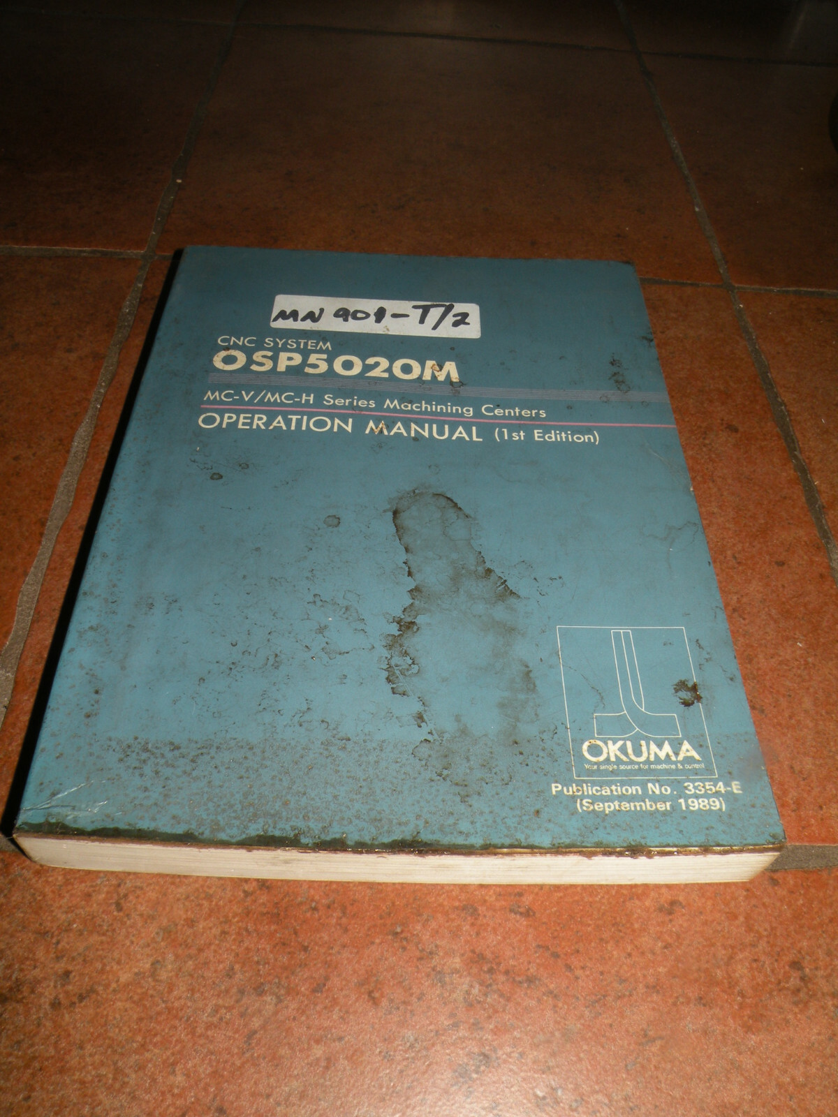 Okuma OSP5020M MC-V / MC-H Series Machining Centers Operation Manual 3354-E