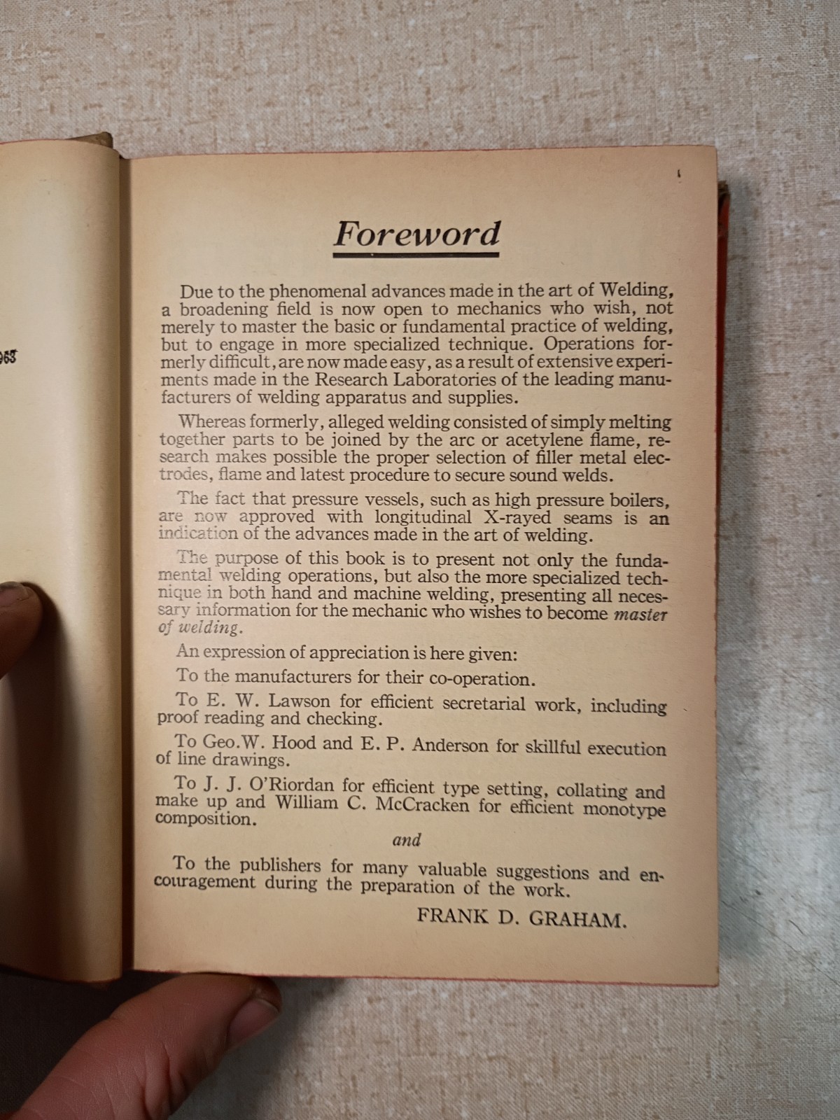Vintage Audels welders guide welding book