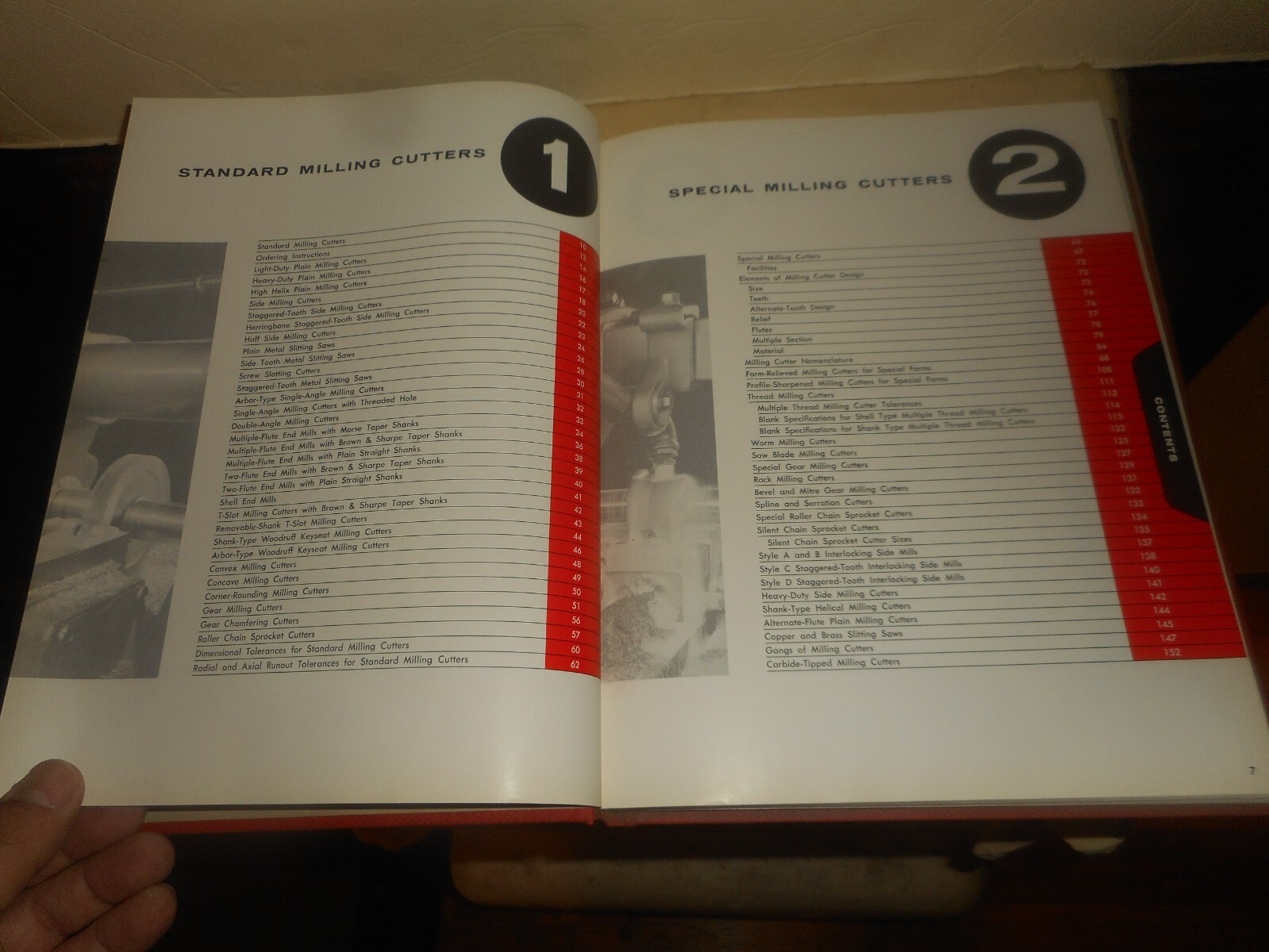 BARBER COLEMAN Co. Milling Cutter Handbook 1959 Hardcover Book 1st Rockford IL