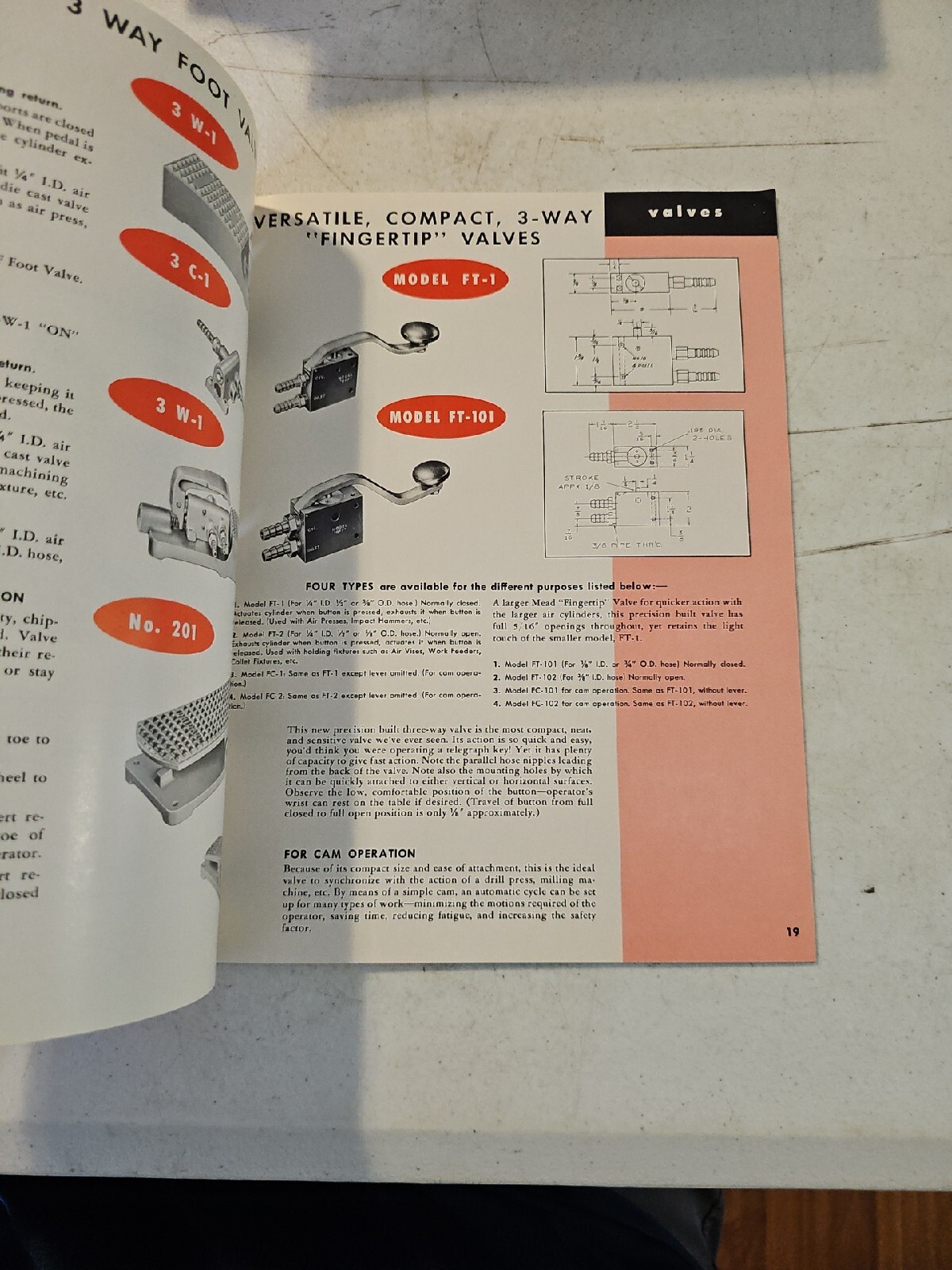 Vintage MEAD Industrial Air Power Catalog 1957 Valves Rotary Air Feeder 53 pgs