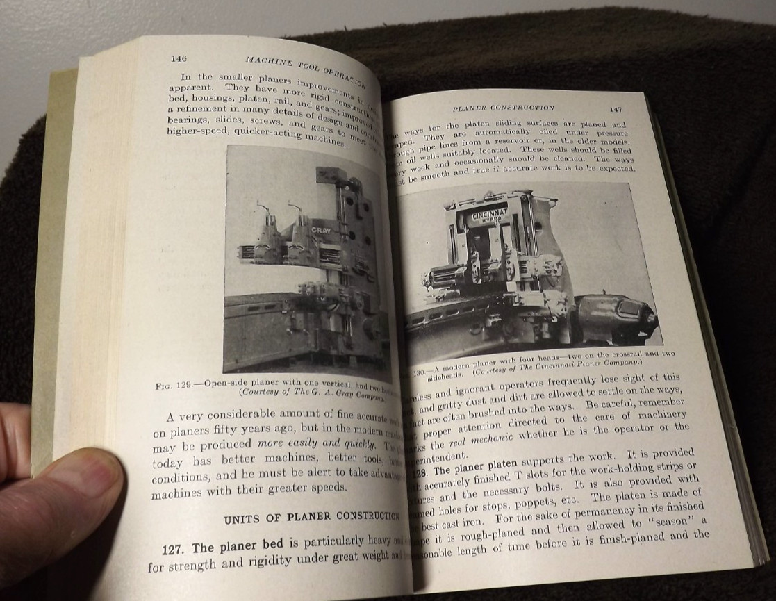 MACHINE TOOL OPERATION PART 2 WAR DEPT EDUCATIONAL MANUAL 1937, H. BURGHARDT
