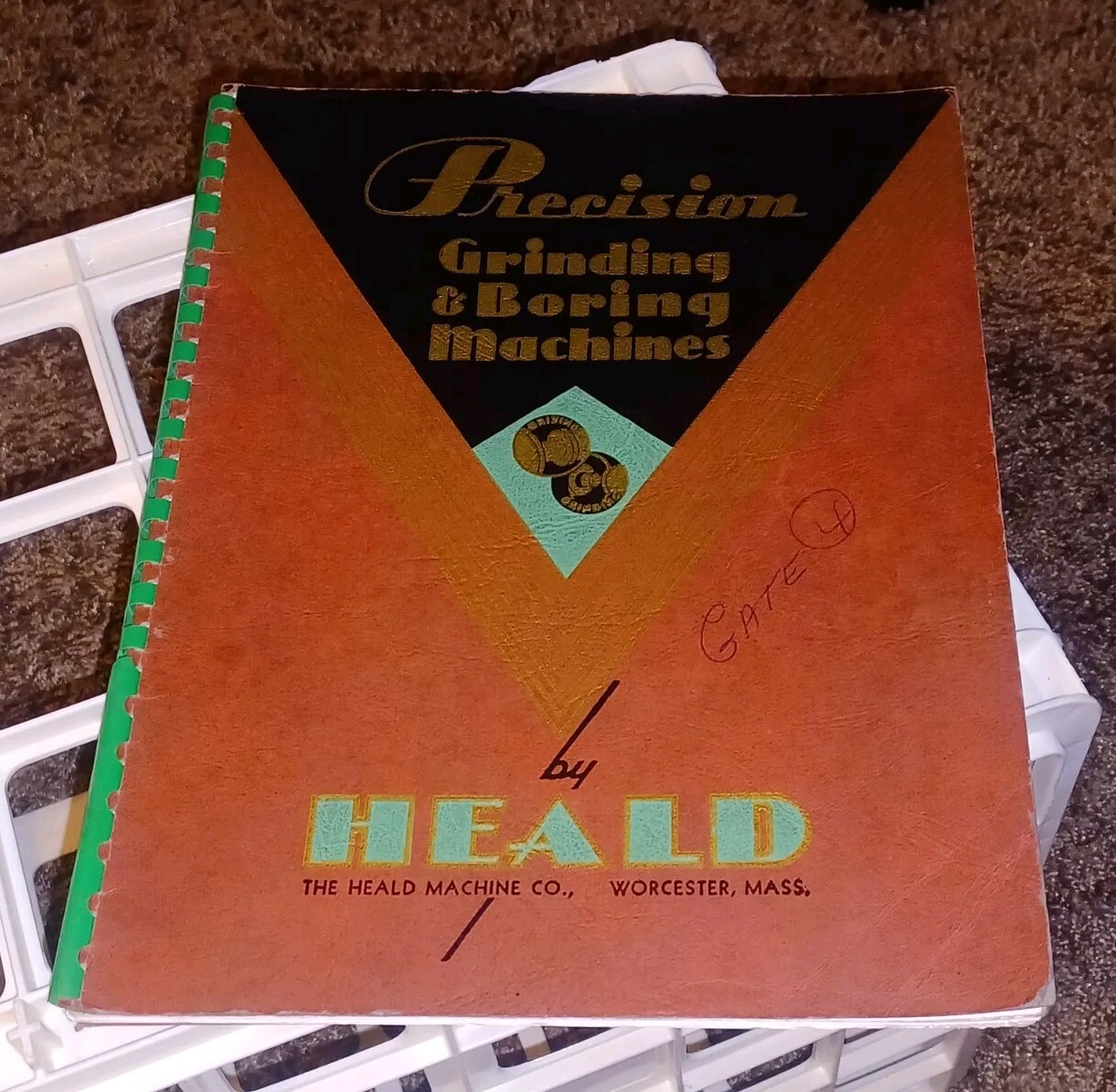 HEALD COMPANY Precision GRINDING BORING Borizing MACHINES CATALOG BOOK Issue 11