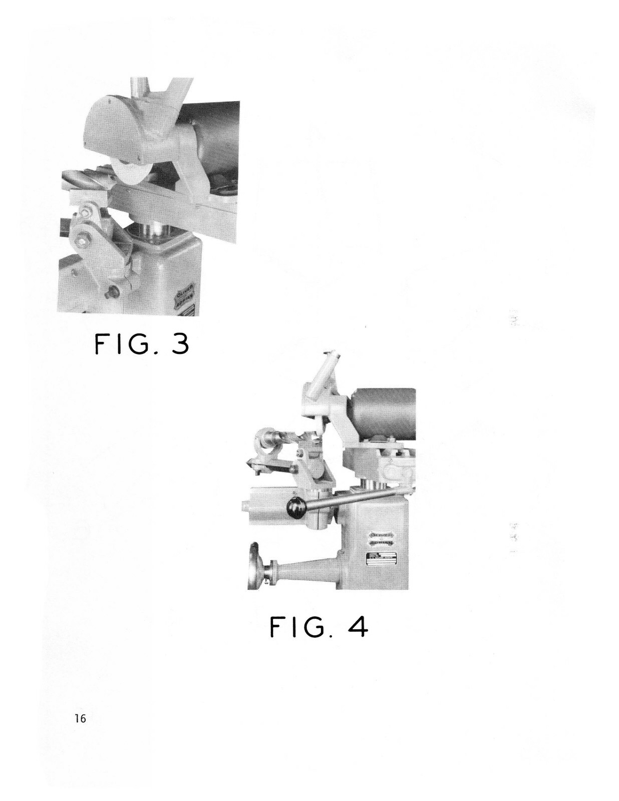Oliver Later Model Drill Point Thinner Operating & Parts List Manual #1870