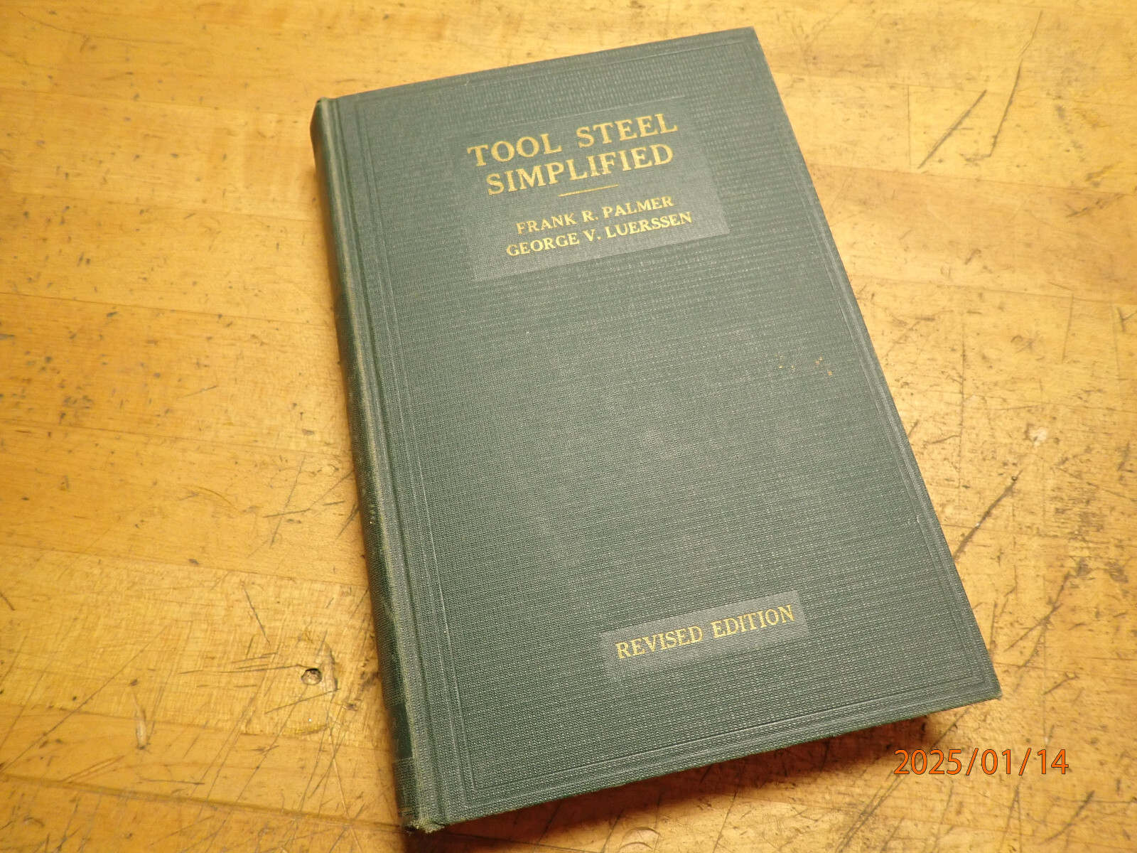 VINTAGE TOOL STEEL SIMPLIFIED MACHINIST BOOK