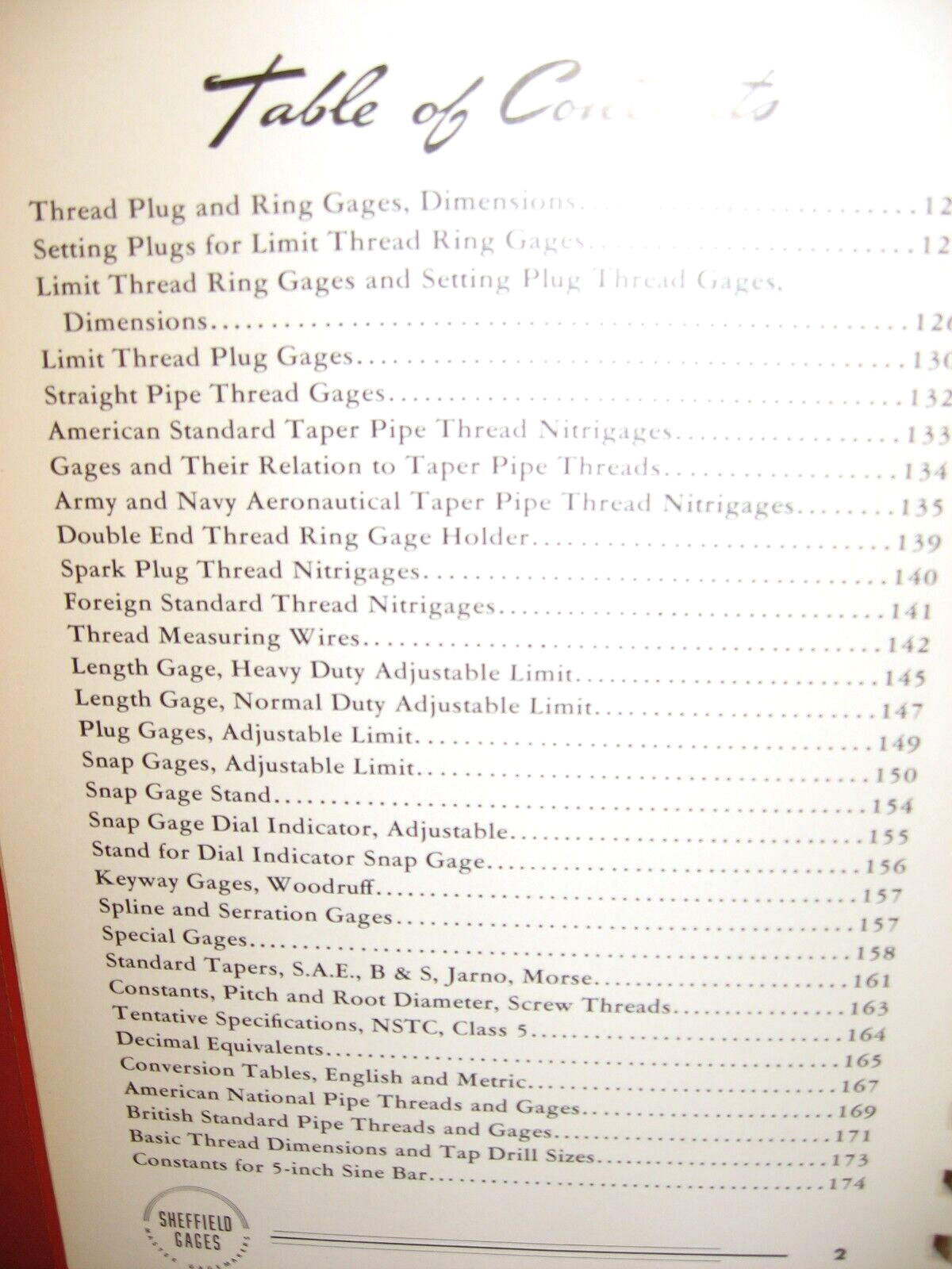 1943 Sheffield Gages Catalog 42-0, Sheffield Corporation, Dayton, Ohio