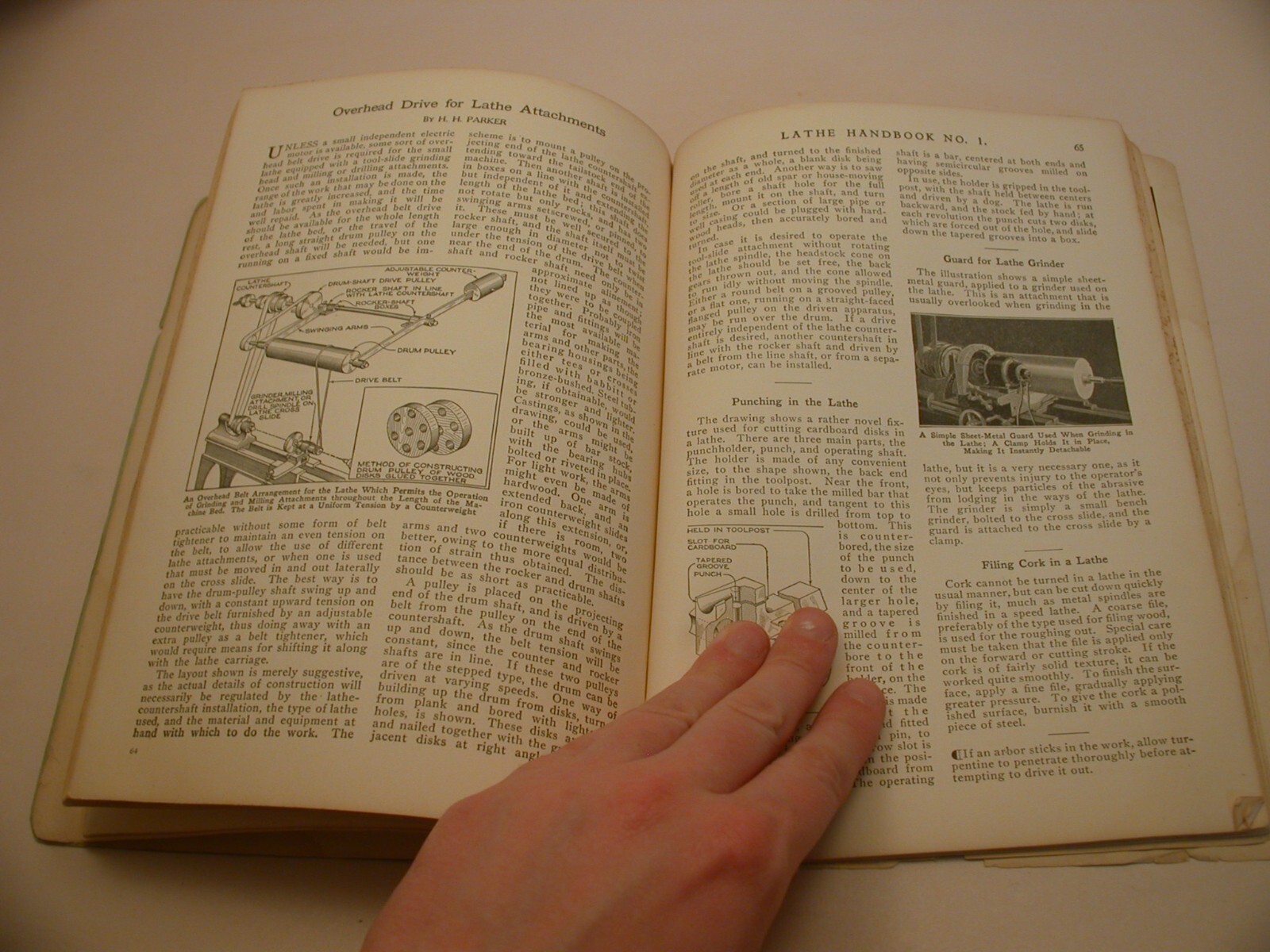 Book 2,328 – Popular Mechanics Lathe Handbook No. 1