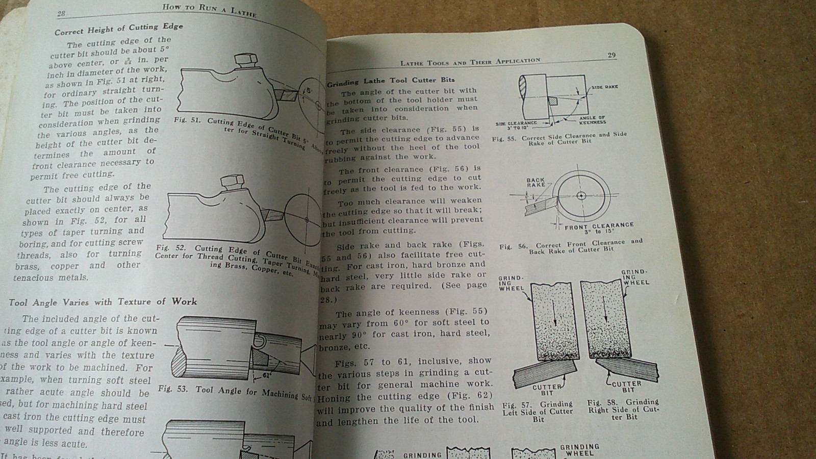 1941 How to Run a Screw Cutting Lathe Care and Operation 41st Edition South Bend