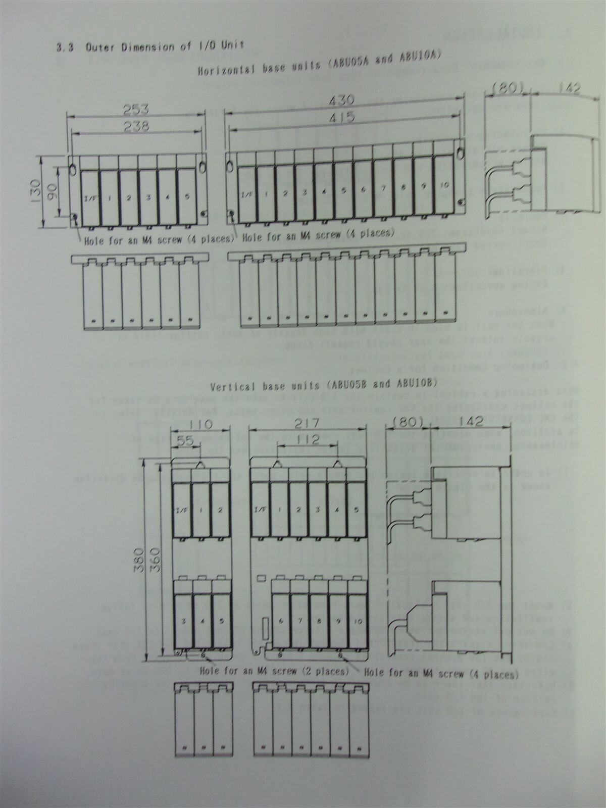 GE Fanuc Automation I/O Unit Model A Connection Maintenance Manual 1992