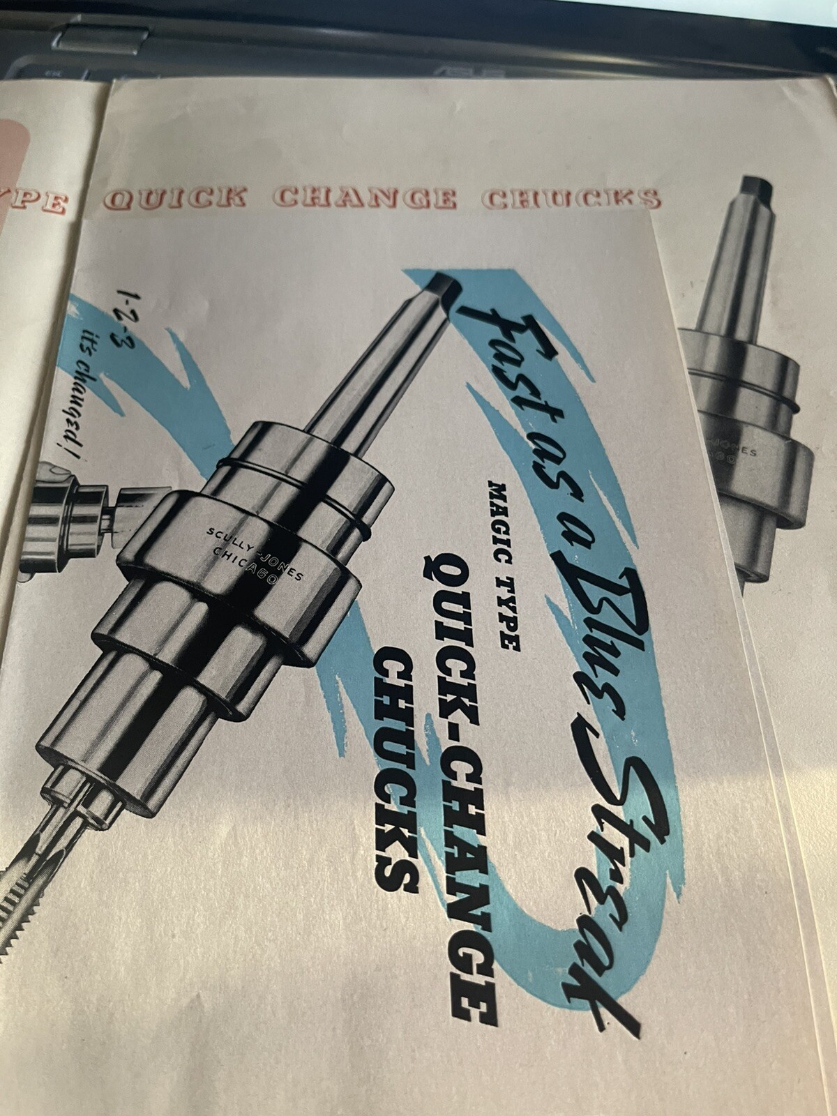 Skully Jones Quick Change Chucks Folder No. 7-1