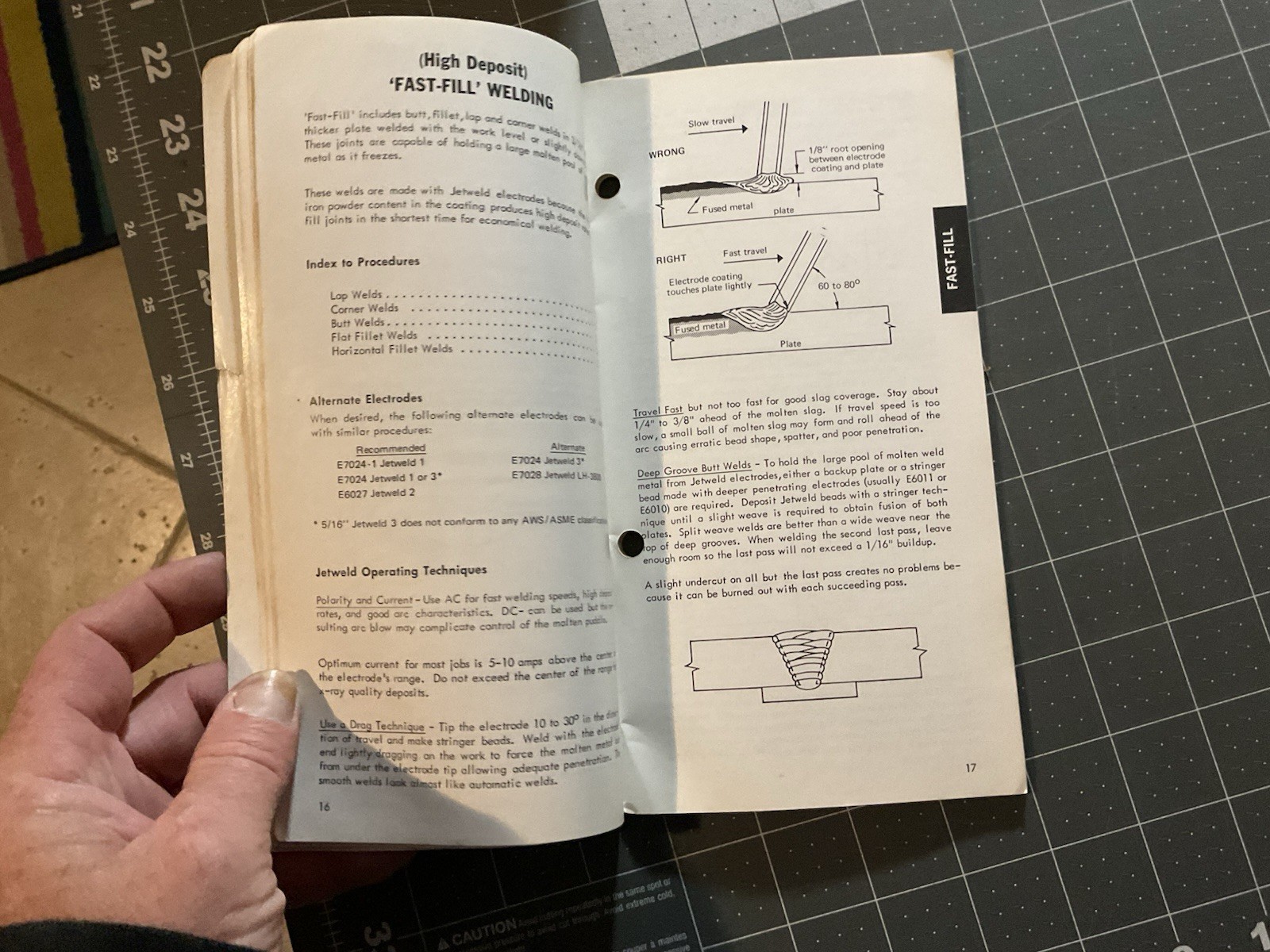 1983 Lincoln Electric Welding Guide, Used Good Condition , C2