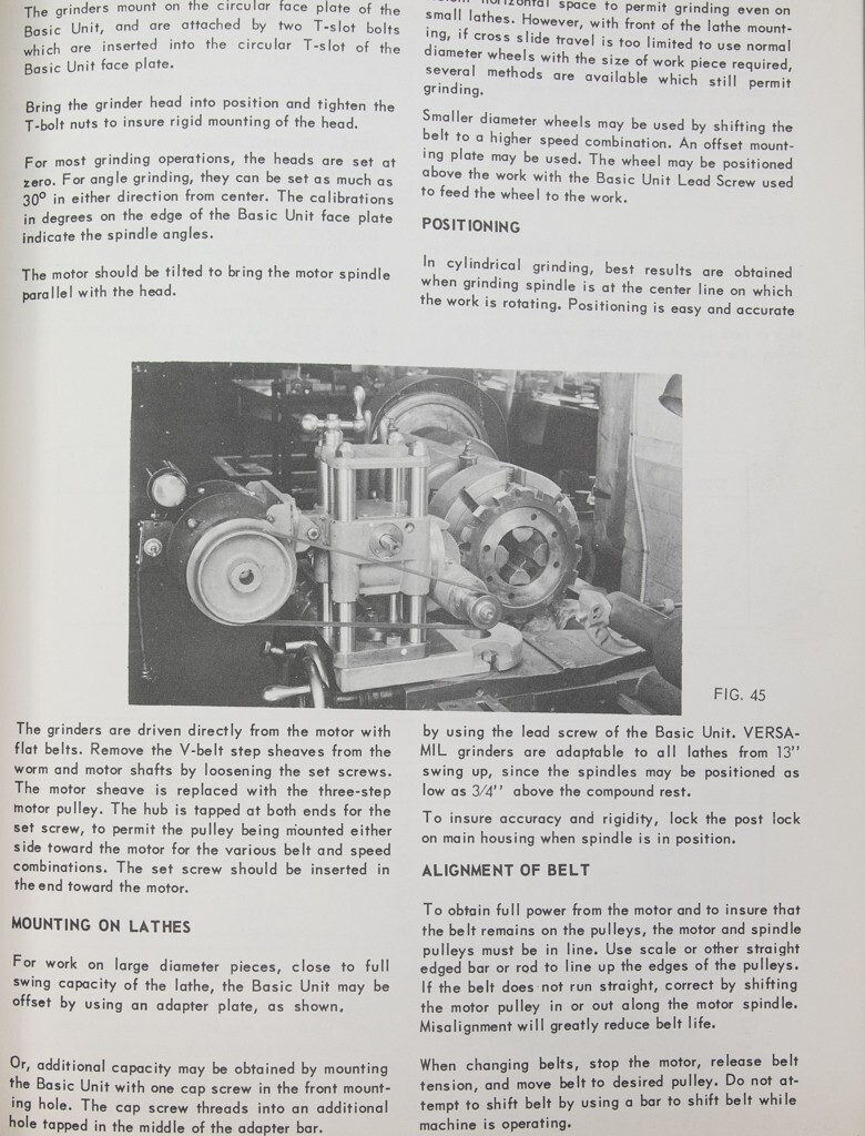 Dumore Versa Mill Operations, Machining, Set-ups Manual LONG VERSION (127 pages)
