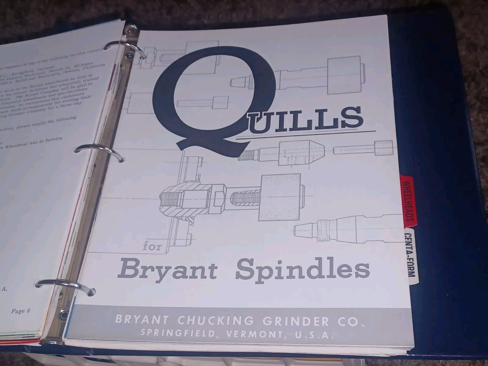 Bryant Chucking Grinder Company PRODUCT CATALOG LOT SALES BOOK Machinist Tools