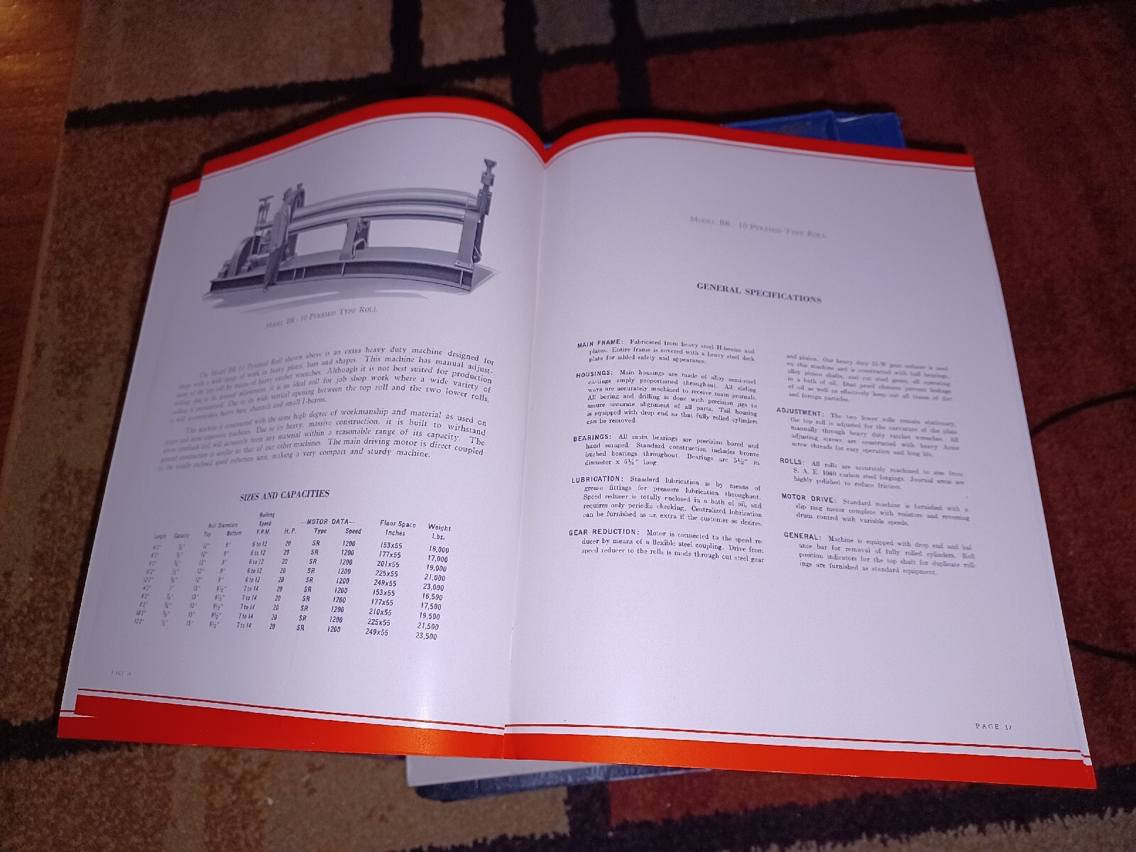 Webb Corporation PLATE BENDING ROLLS industrial Machinist Tools Book Catalog #55