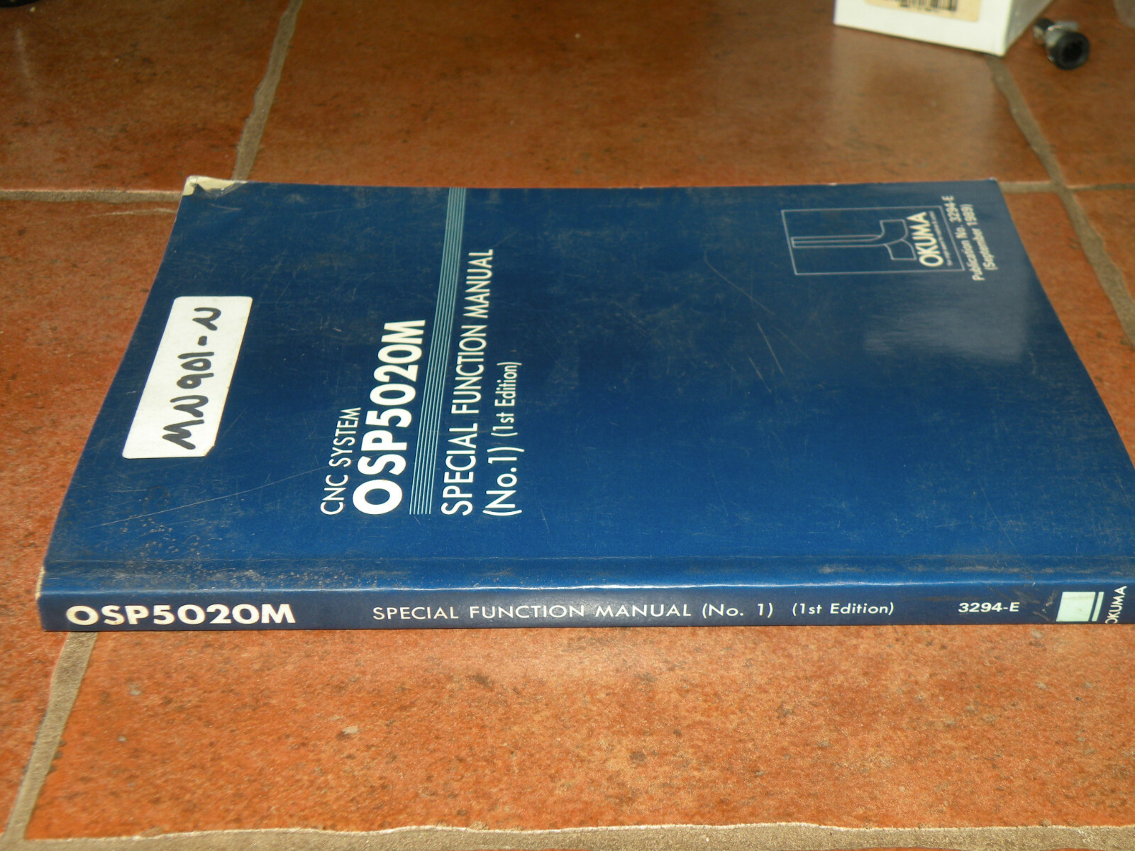 Okuma 3294-E Special Functions Manual No 1 1st Edition OSP 5020M