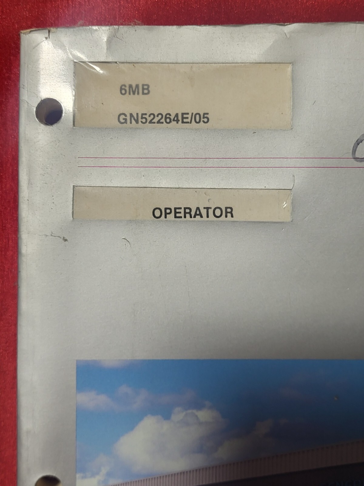Fanuc, General Numeric, 6MB, GN52264E/05 Operator Manual, CNC Machine