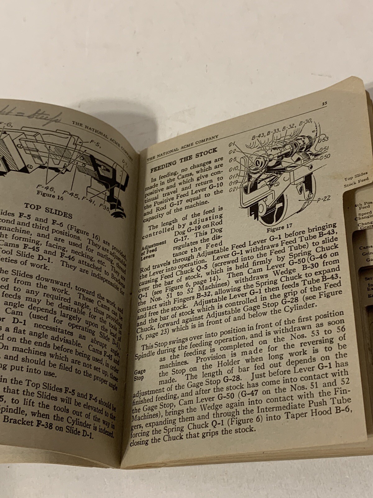 RARE 1917 Acme Automatic Multiple Spindle Screw Machine Reference Book