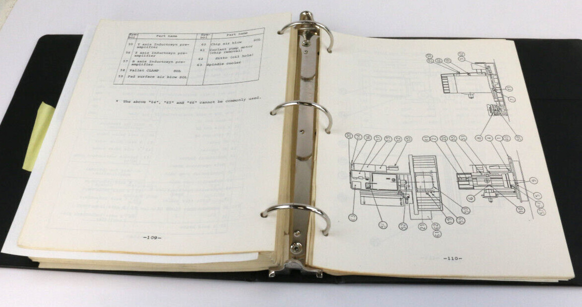 MITSUI SEIKI HR6A, Operation, Maintenance, & Programming Manual FANUC 6MB