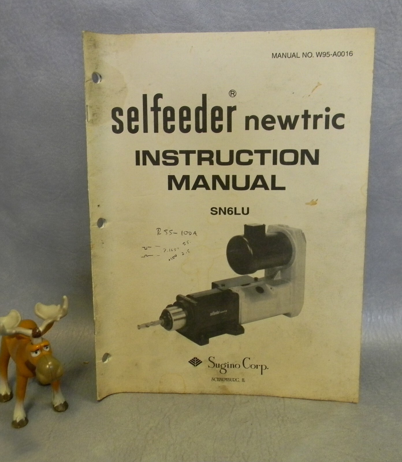SN6LU Selfeeder Newtric Instruction Manual Sugino Manual No. US9431-2